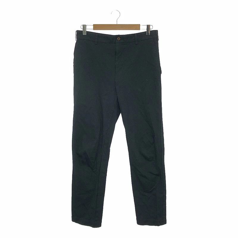 Comme des Garcons Black Casual Pants Poly shrunken knee-switch tapered pants Black Size US 31 - 1 Thumbnail