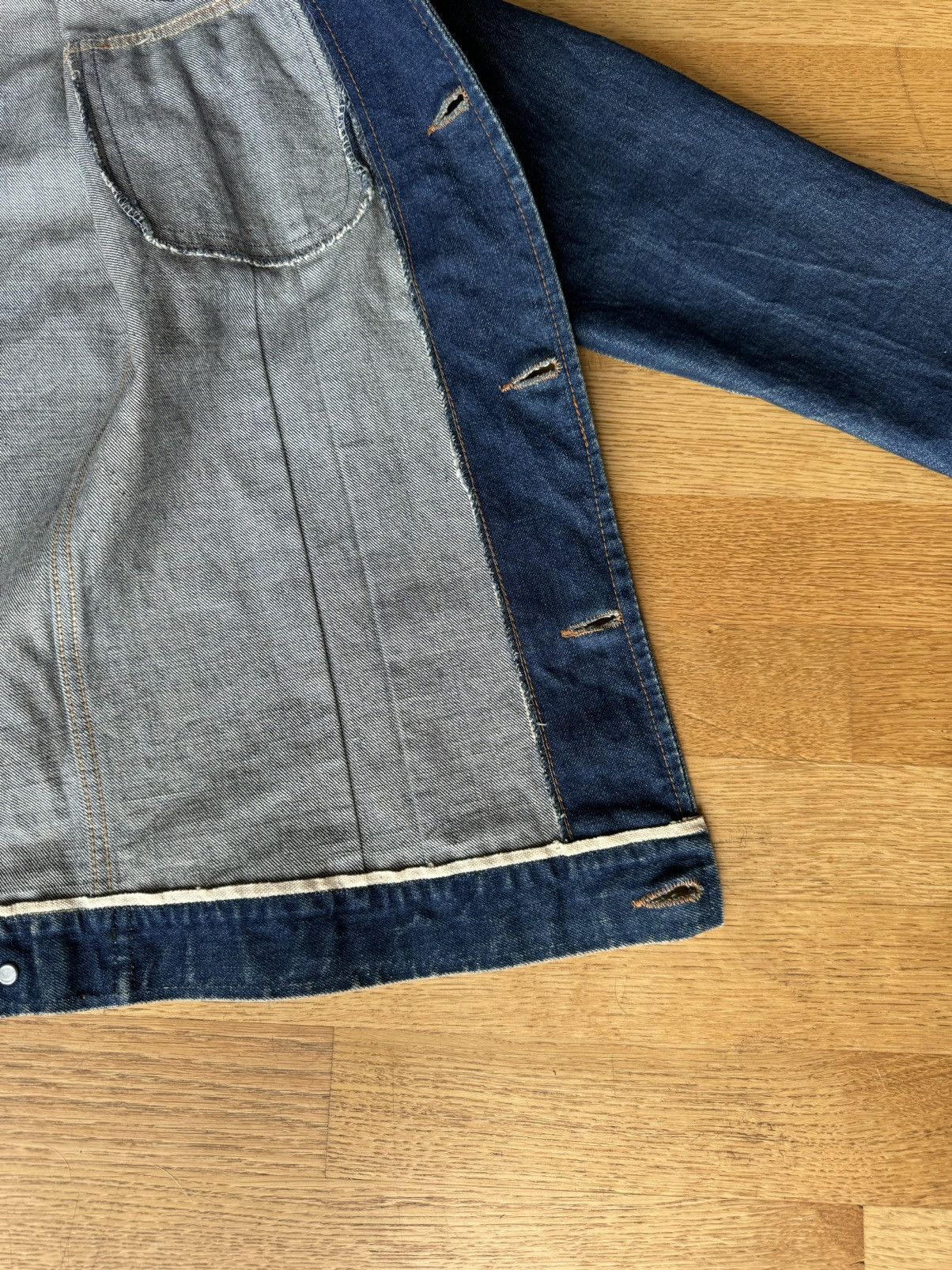 Salvage × Vintage VTG 1970‘s Selvedge Right On/Elder M.F.G Jacket Size US L / EU 52-54 / 3 - 5 Thumbnail