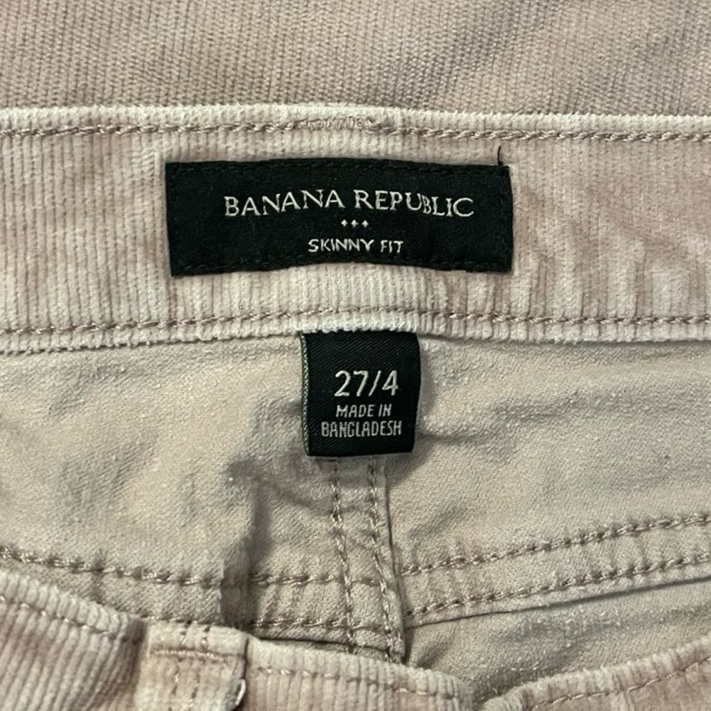 Banana Republic Banana Republic Factory Corduroy Pants Jeans Skinny Fit Sz 4 Size 27" / US 4 / IT 40 - 4 Thumbnail