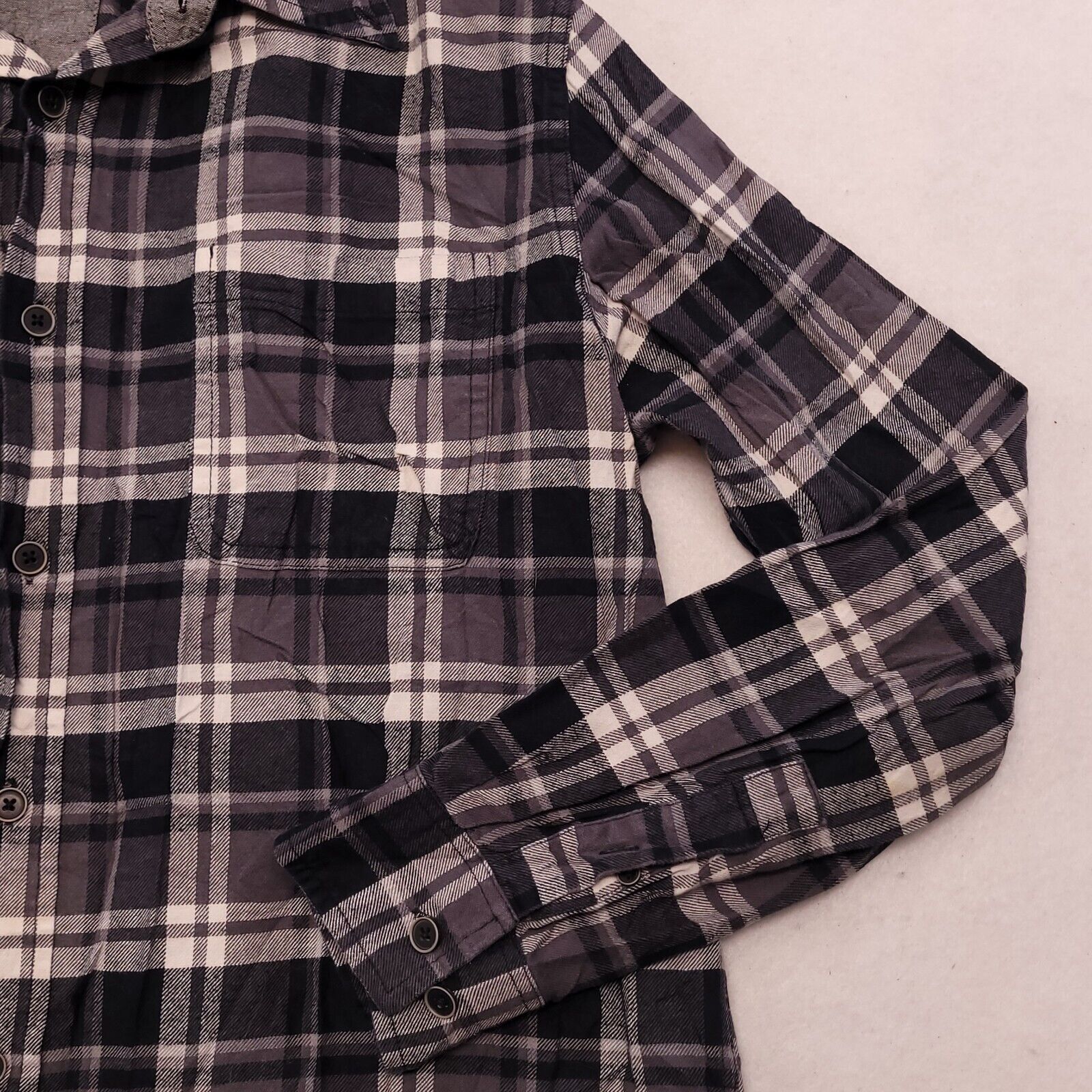 Weatherproof Weatherproof Tartan Flannel Shirt Mens Size Large L Gray Size US L / EU 52-54 / 3 - 7 Thumbnail