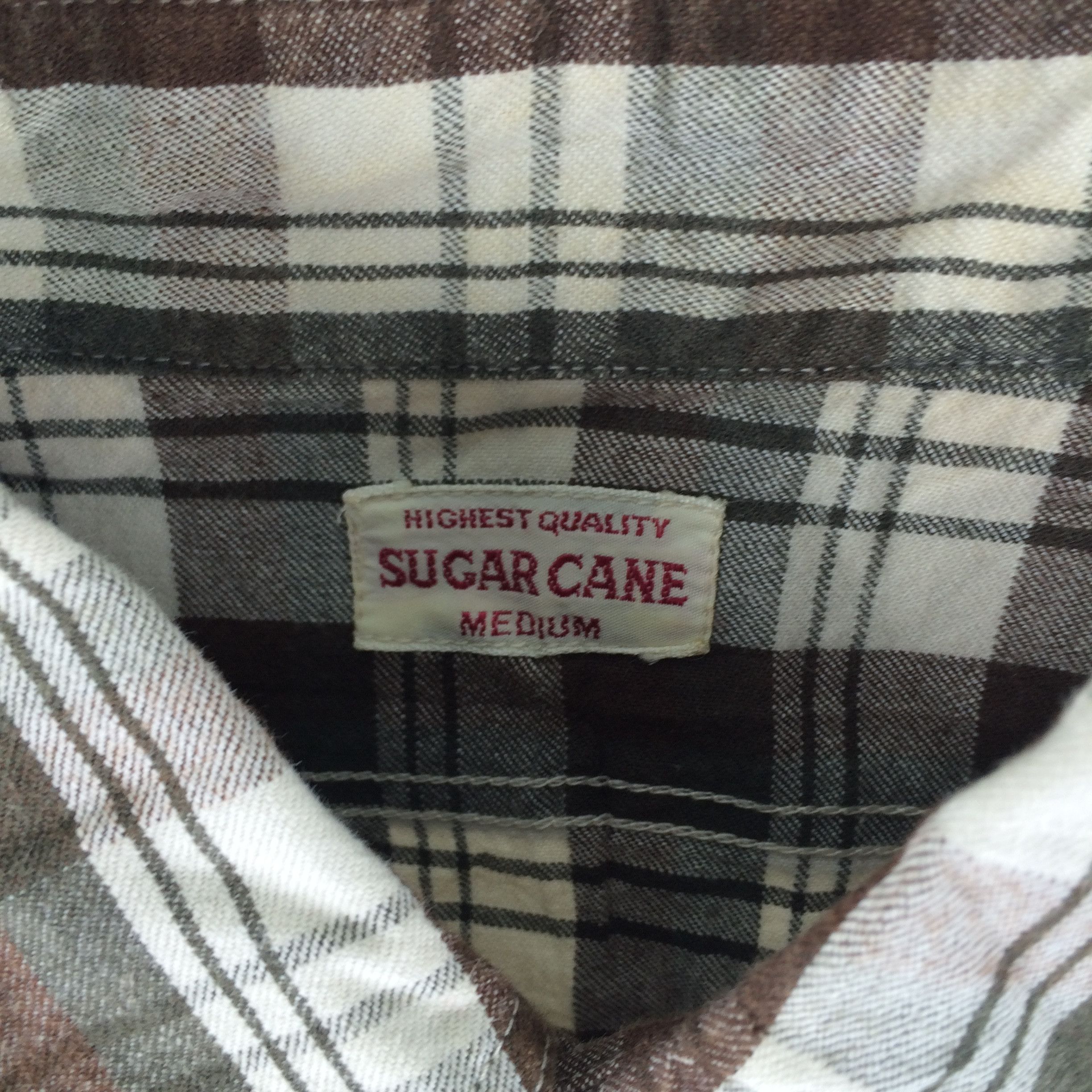 Sugar Cane × Toyo Enterprises × Vintage C2 SUGARCANE X TOYO ENTERPRISE FLANNEL PLAID SHIRT Size US M / EU 48-50 / 2 - 5 Thumbnail