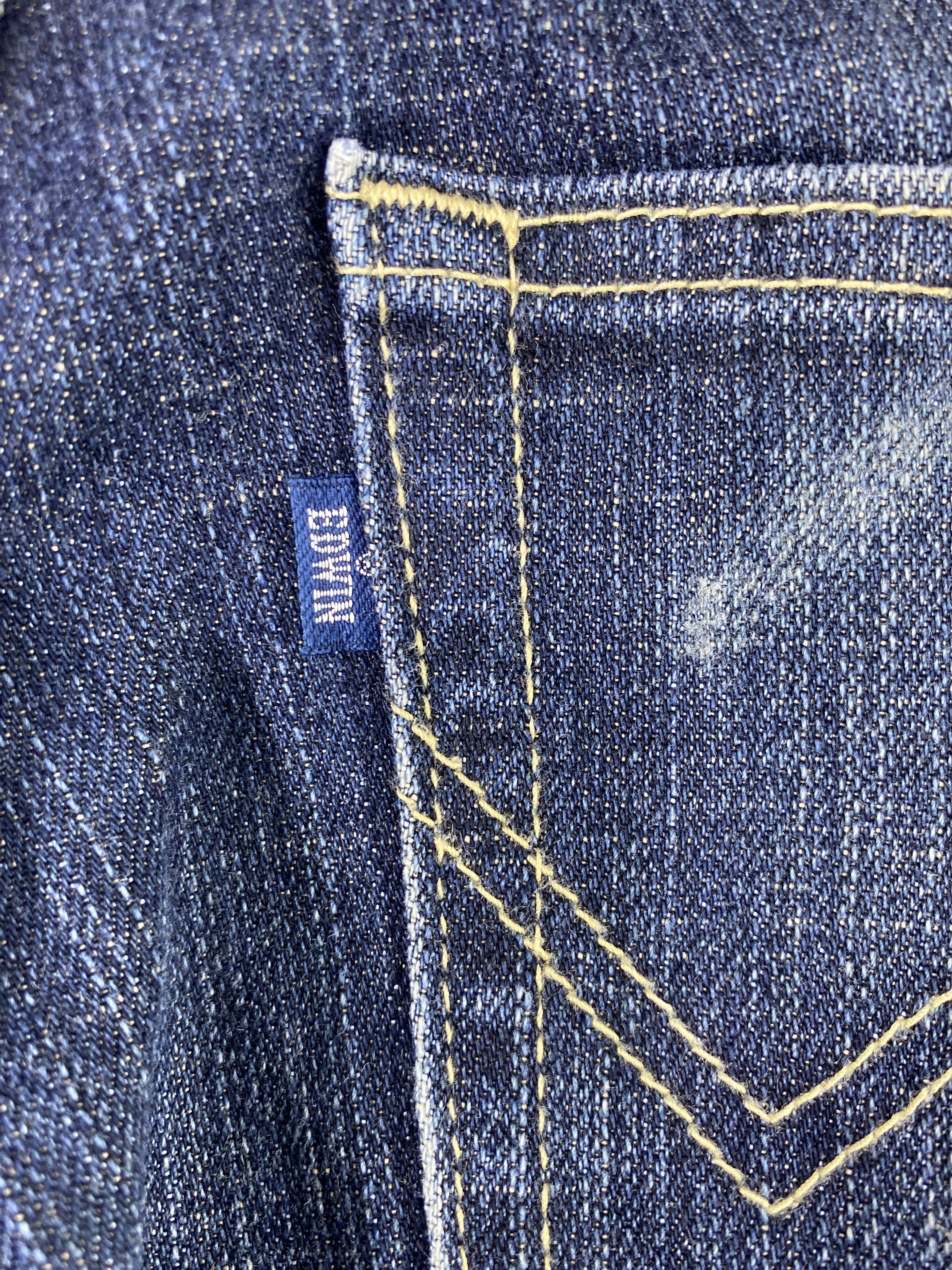 Edwin Vintage Edwin Distressed Wash Flare Jeans - J1076 Size 26" / US 2 / IT 38 - 16 Thumbnail