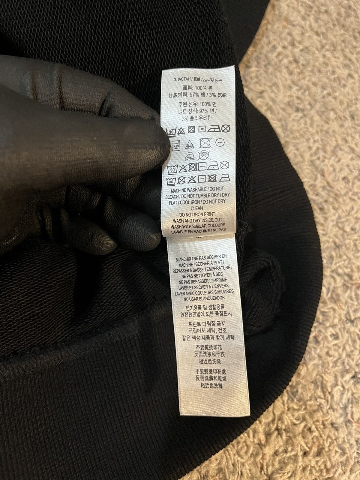 Burberry Burberry Logo Print Cotton Hoodie Size US XL / EU 56 / 4 - 16 Thumbnail