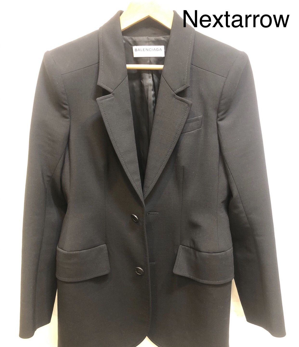 Balenciaga Balenciaga hourglass coat 2412-Nextarrow Size 38S - 1 Thumbnail