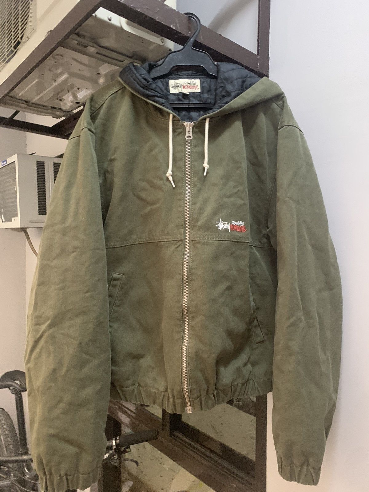 Stussy Stussy canvas insulated work jacket Size US XL / EU 56 / 4 - 5 Thumbnail