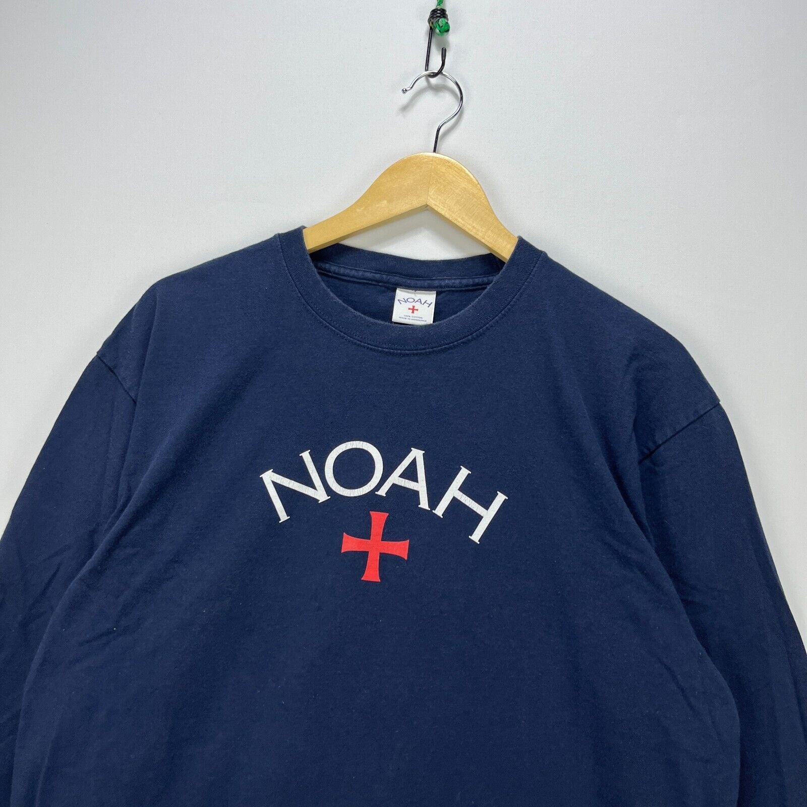 Noah × Vintage Vintage Noah Cross Longsleeve Shirt XL Size US XL / EU 56 / 4 - 2 Thumbnail