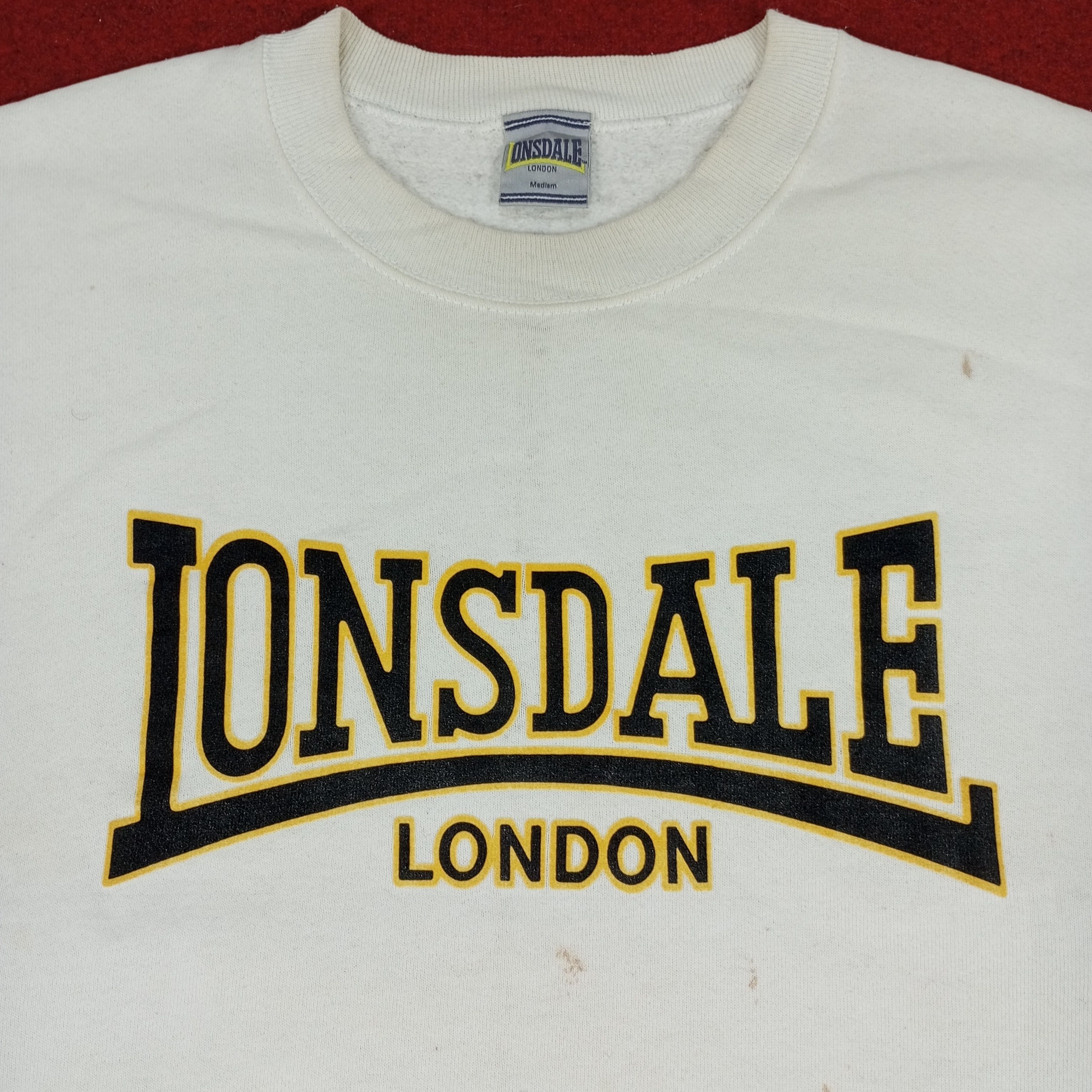 Lonsdale × Vintage Lonsdale London Streetwear Style Sweatshirt Size US L / EU 52-54 / 3 - 2 Thumbnail