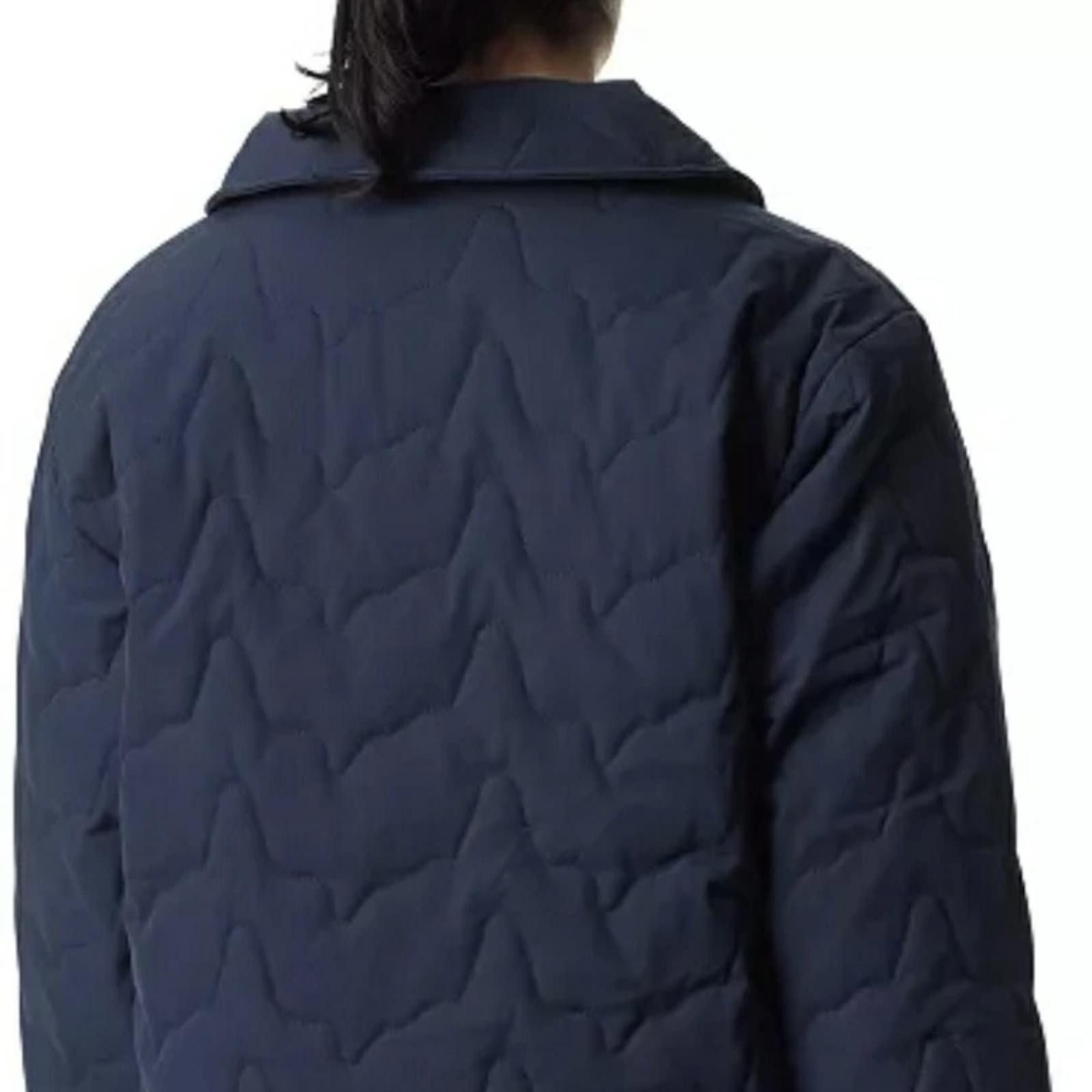 Designer Bass Outdoor Women Quilted Long-Sleeve Navy Jacket Size L Size L / US 10 / IT 46 - 4 Thumbnail