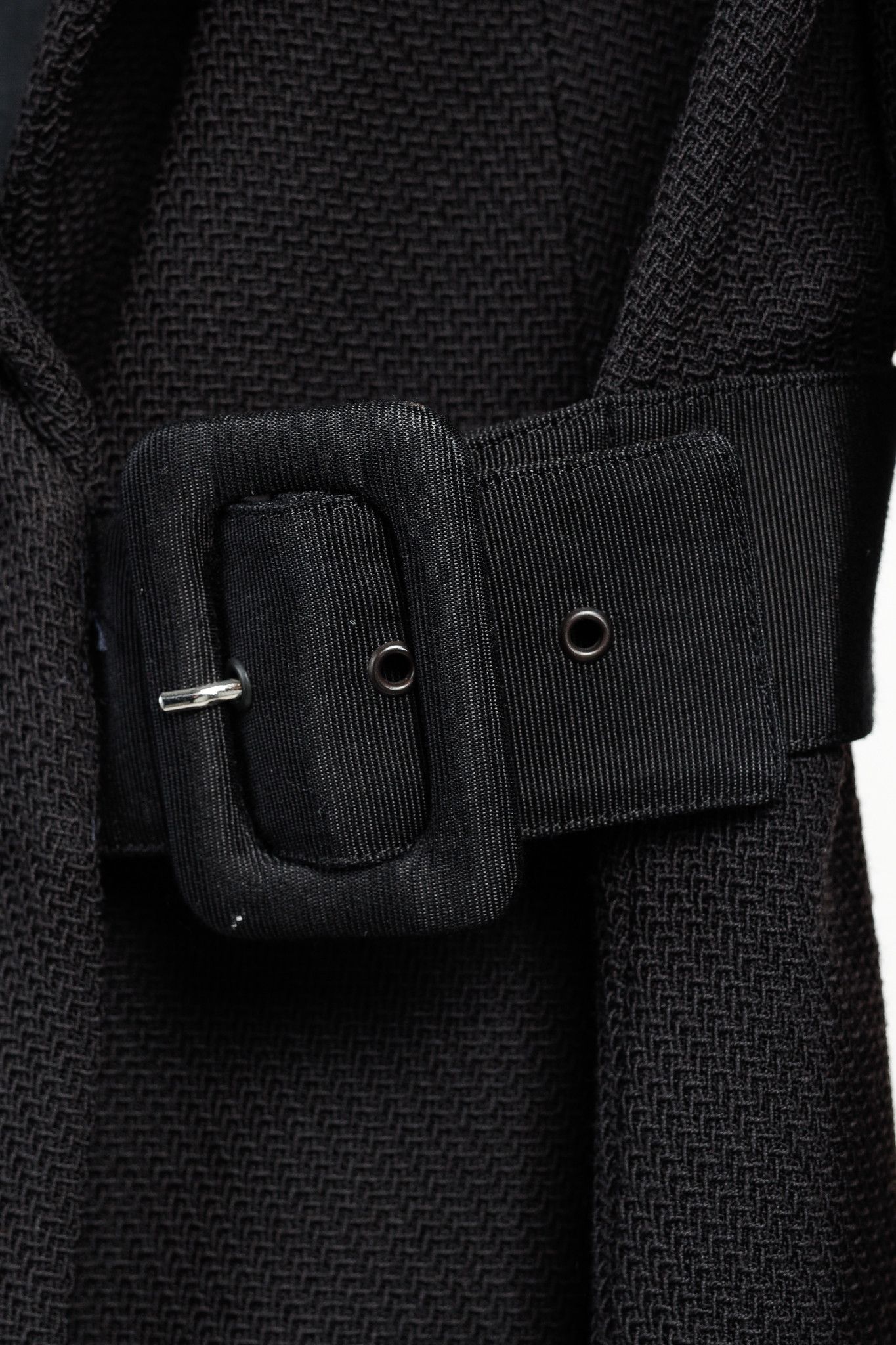 Emporio Armani Emporio Armani Black Side-Belted Wrap Blazer Size S / US 4 / IT 40 - 7 Thumbnail
