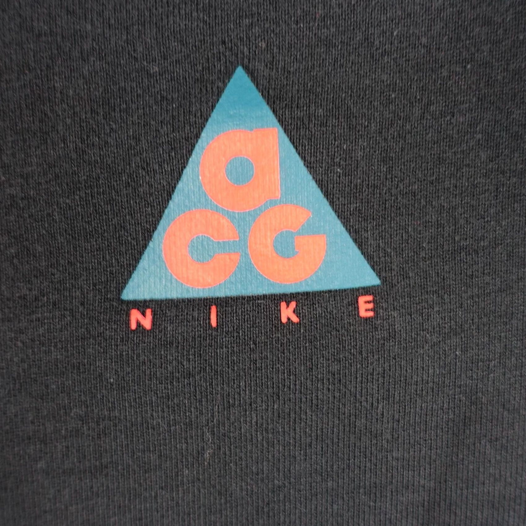 Nike Nike ACG Hoodie Mens L Gray Pullover Fleece Sweatshirt Speckle Trim Workout Size US L / EU 52-54 / 3 - 2 Thumbnail