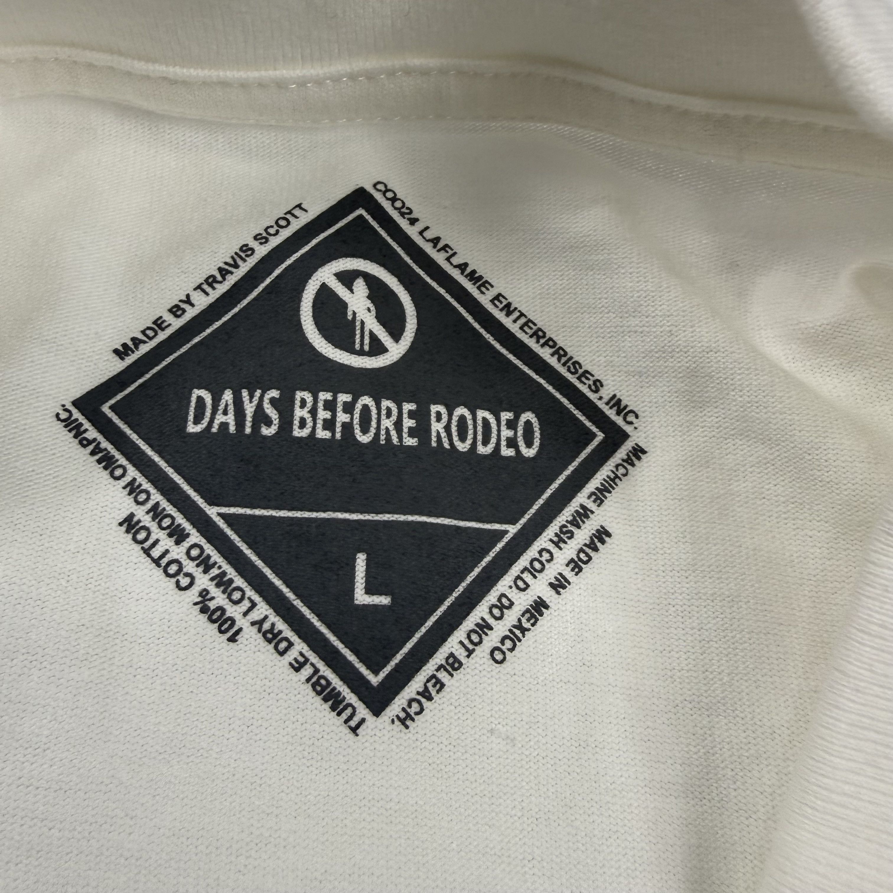 Cactus Plant Flea Market × Travis Scott Travis Scott Days Before Rodeo Spider Web Graphic T-Shirt Size US L / EU 52-54 / 3 - 5 Thumbnail