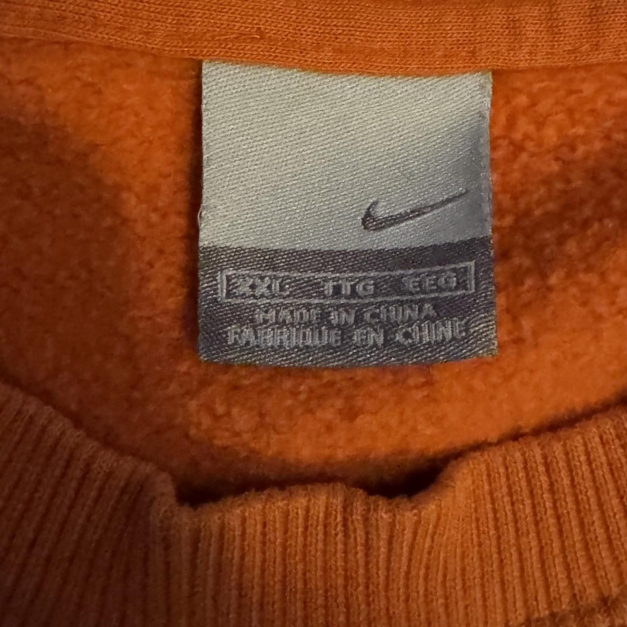 Nike Nike Vintage Orange Sweatshirt Size US XXL / EU 58 / 5 - 2 Thumbnail