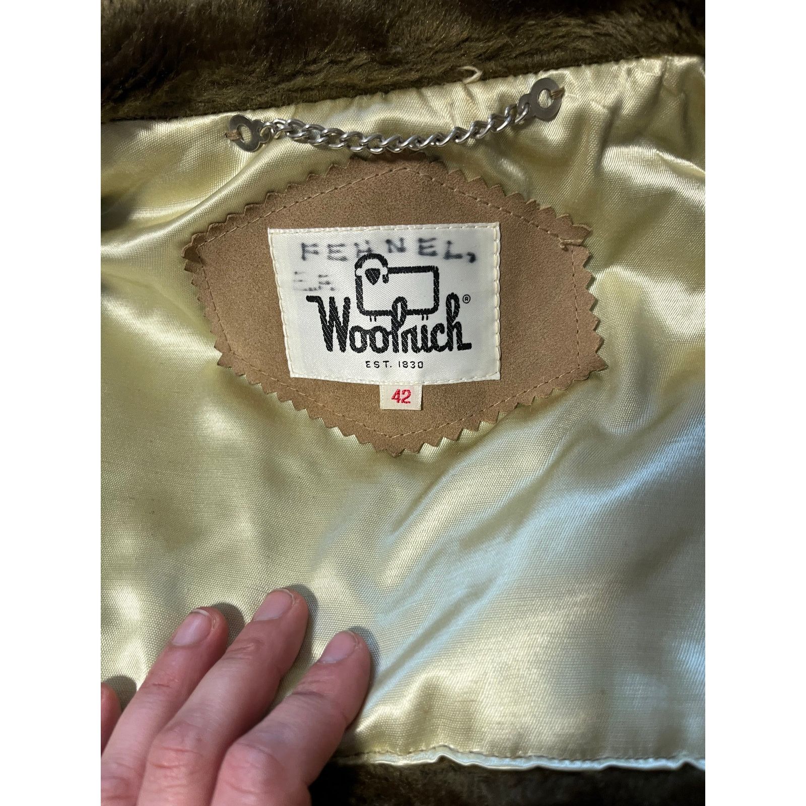Woolrich Woolen Mills woolrich fur lined chore jacket size 42 VTG Size US M / EU 48-50 / 2 - 7 Thumbnail
