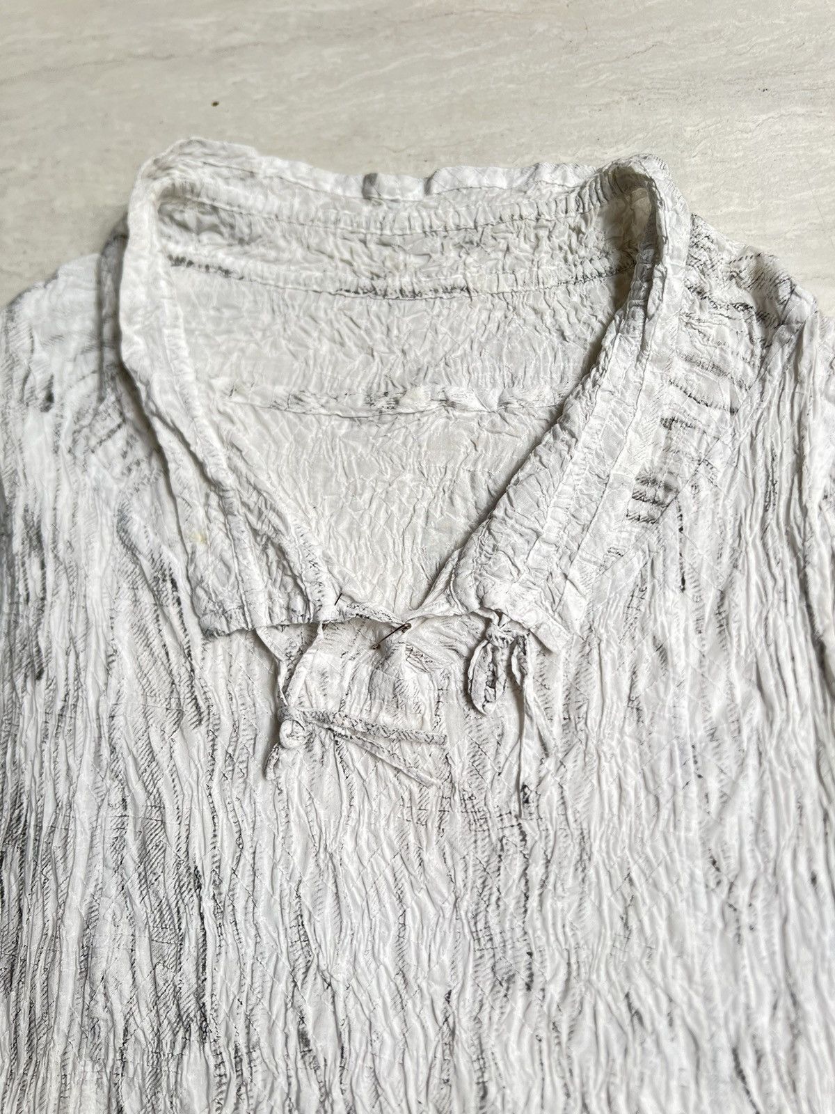Issey Miyake HEART HAAT Issey Miyake Wrinkle Dress Size XS / US 0-2 / IT 36-38 - 4 Thumbnail