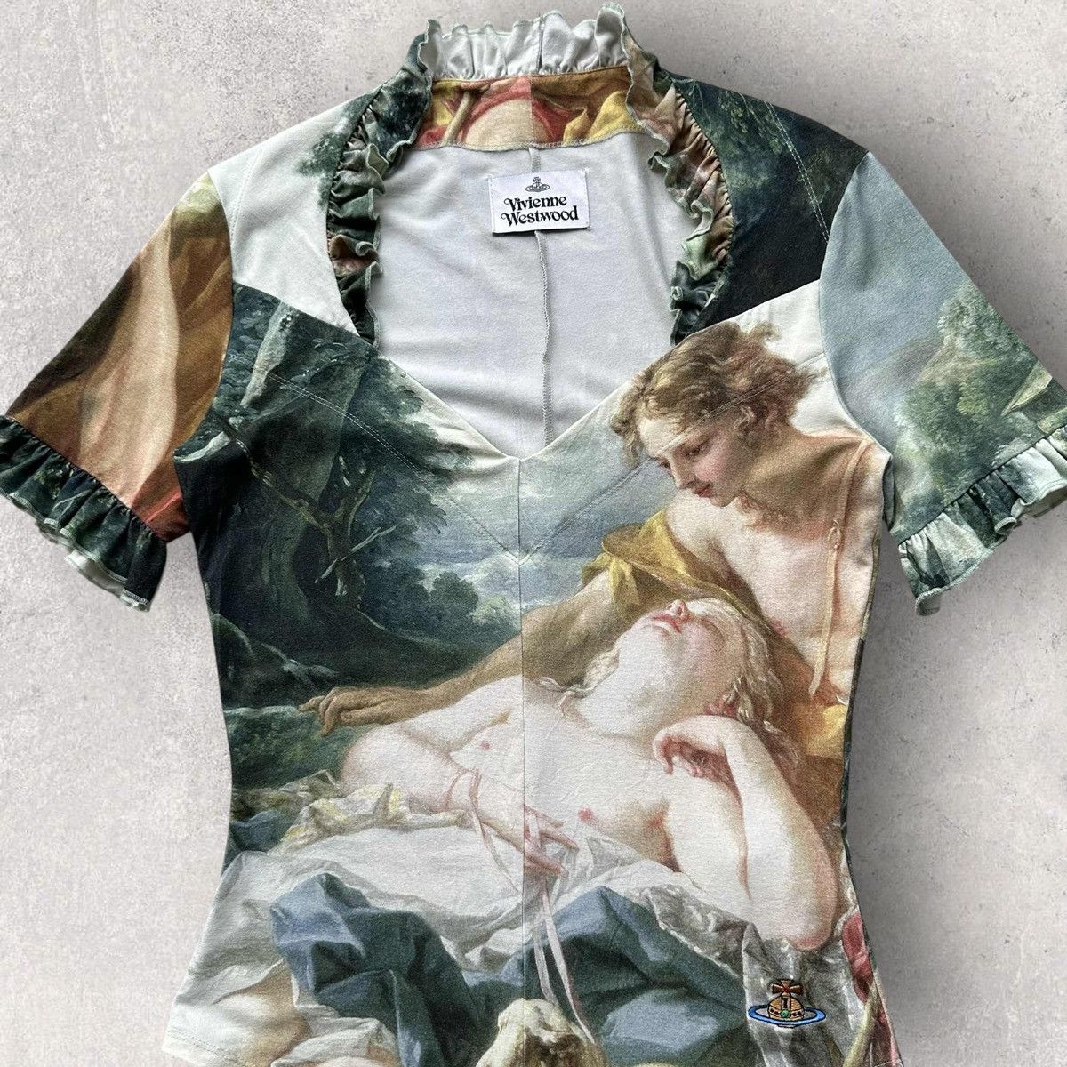 Vivienne Westwood Fall21 Boucher Sweetheart Corset Top Size M / US 6-8 / IT 42-44 - 9 Thumbnail