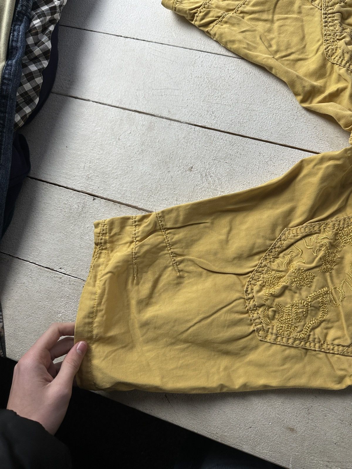 Other 🚨RARE COSMO LUPO BIG LOGO CARGO SHORTS Y2K VINTAGE Size US 34 / EU 50 - 3 Thumbnail