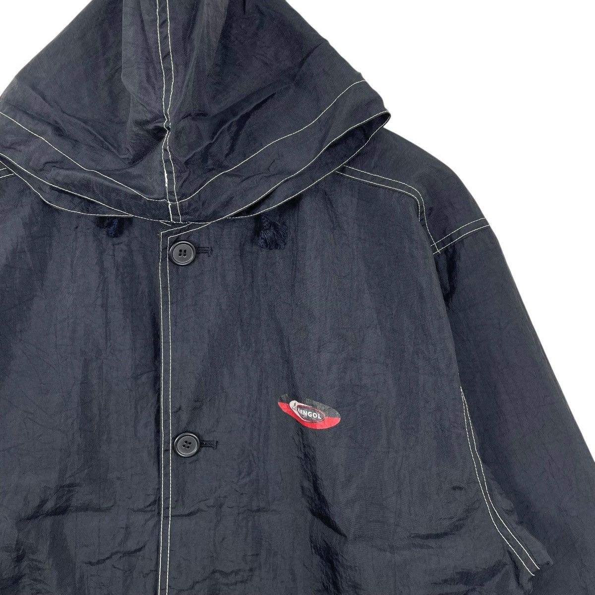 Kangol Vintage Kangol England Hoodie Trench Coat Size US L / EU 52-54 / 3 - 3 Thumbnail