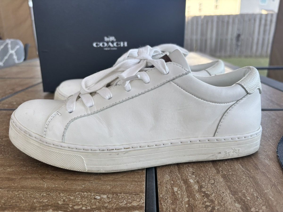 Coach White Coach Sneaker Size US 8 / EU 41 - 2 Thumbnail