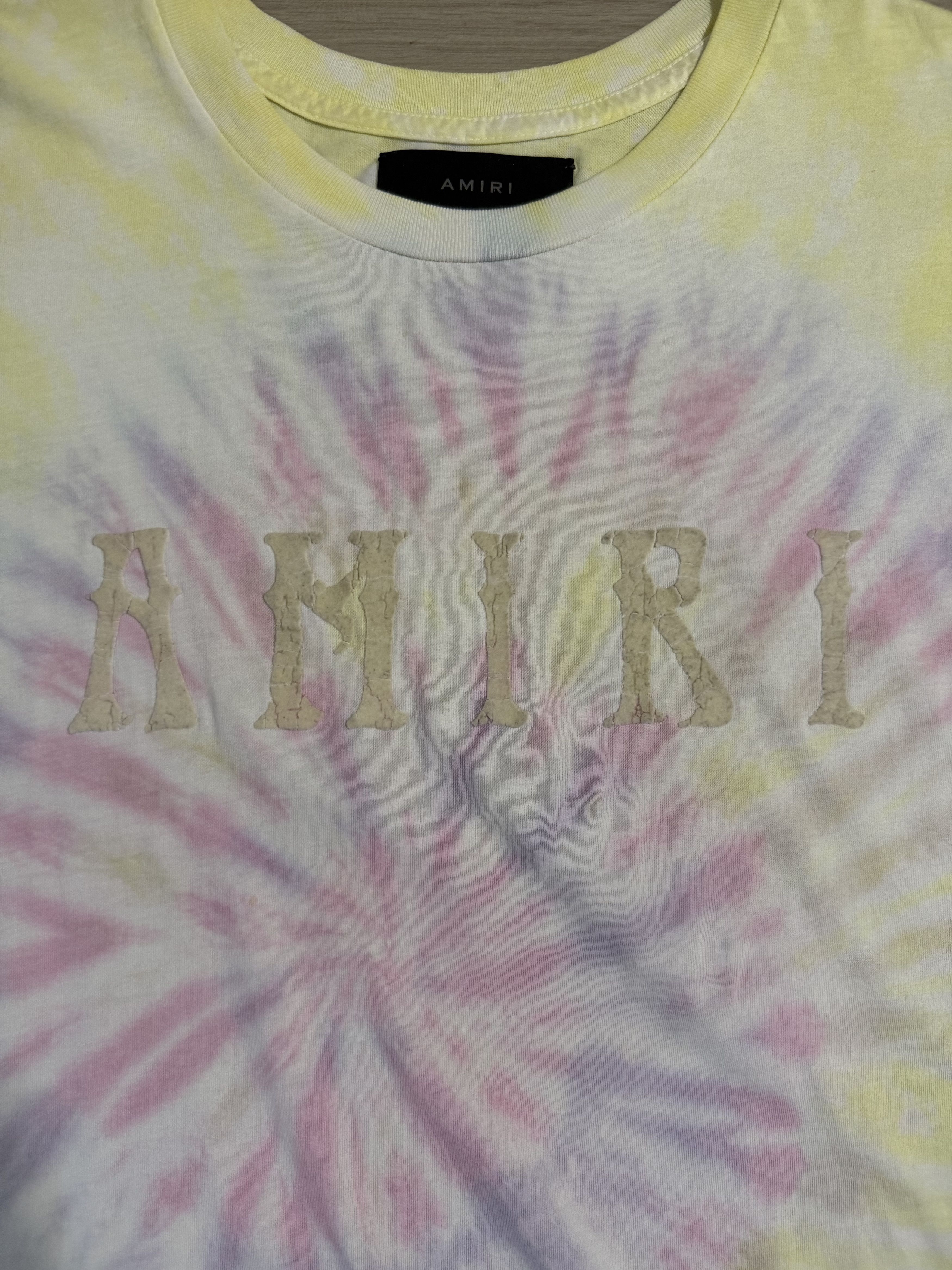Amiri Amiri Tie Dye Multicolor Hippie Tee Size US S / EU 44-46 / 1 - 1 Thumbnail