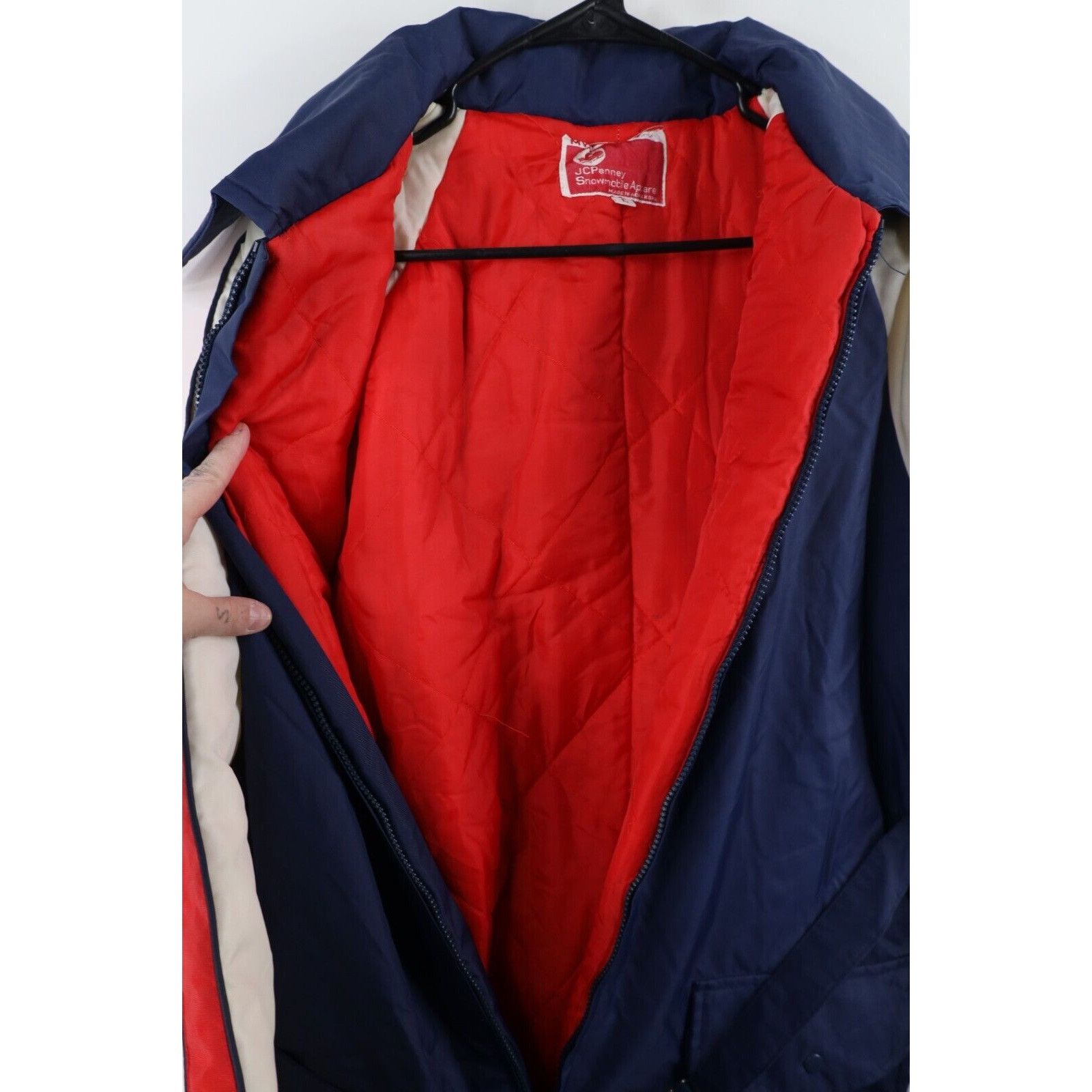 Vintage Vintage 70s Streetwear Belted Snowmobile Snow Suit Size US L / EU 52-54 / 3 - 13 Thumbnail