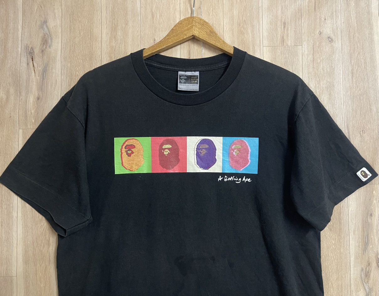 Bape Vintage 90’s Bape x Andy Warhol T shirt L Ideograph OG Rare Size US L / EU 52-54 / 3 - 2 Thumbnail