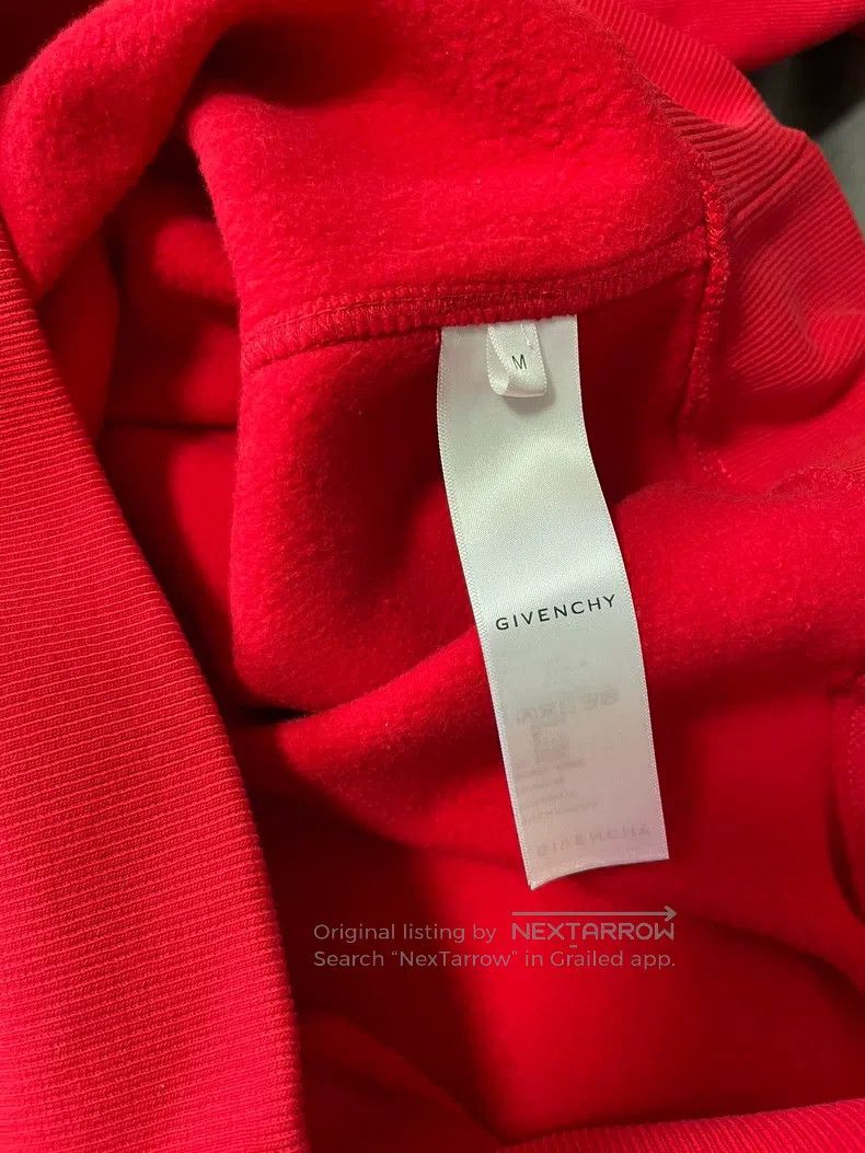 Givenchy Givenchy Logo lettering print round ring embellished hoode Size US M / EU 48-50 / 2 - 8 Thumbnail