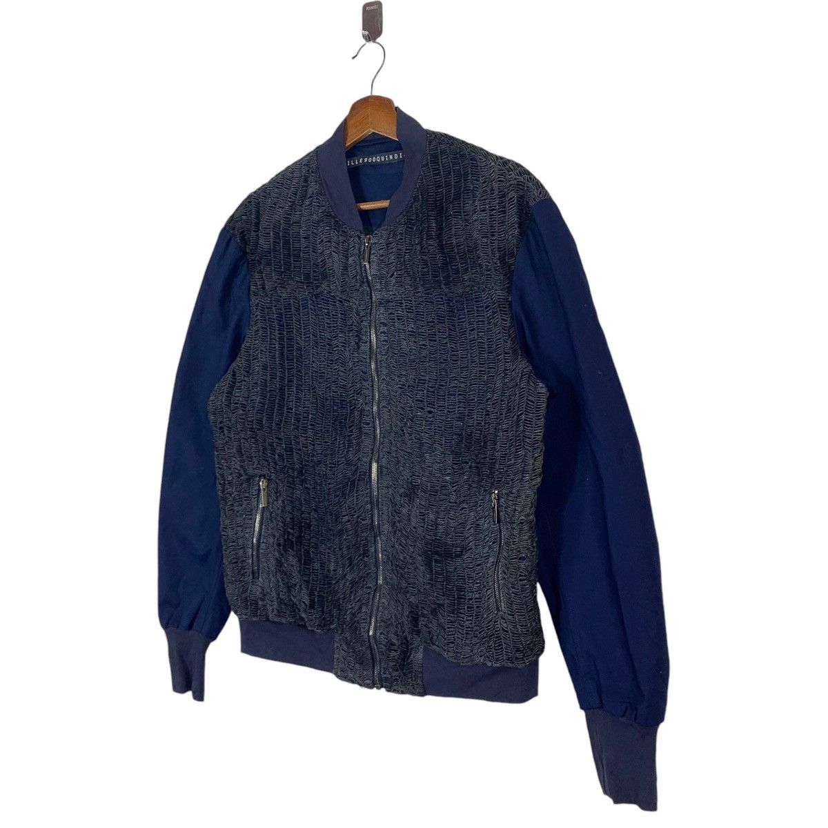 Other VINTAGE MILLE900QUINDICI BOMBER ZIPPER JACKET Size US L / EU 52-54 / 3 - 2 Thumbnail