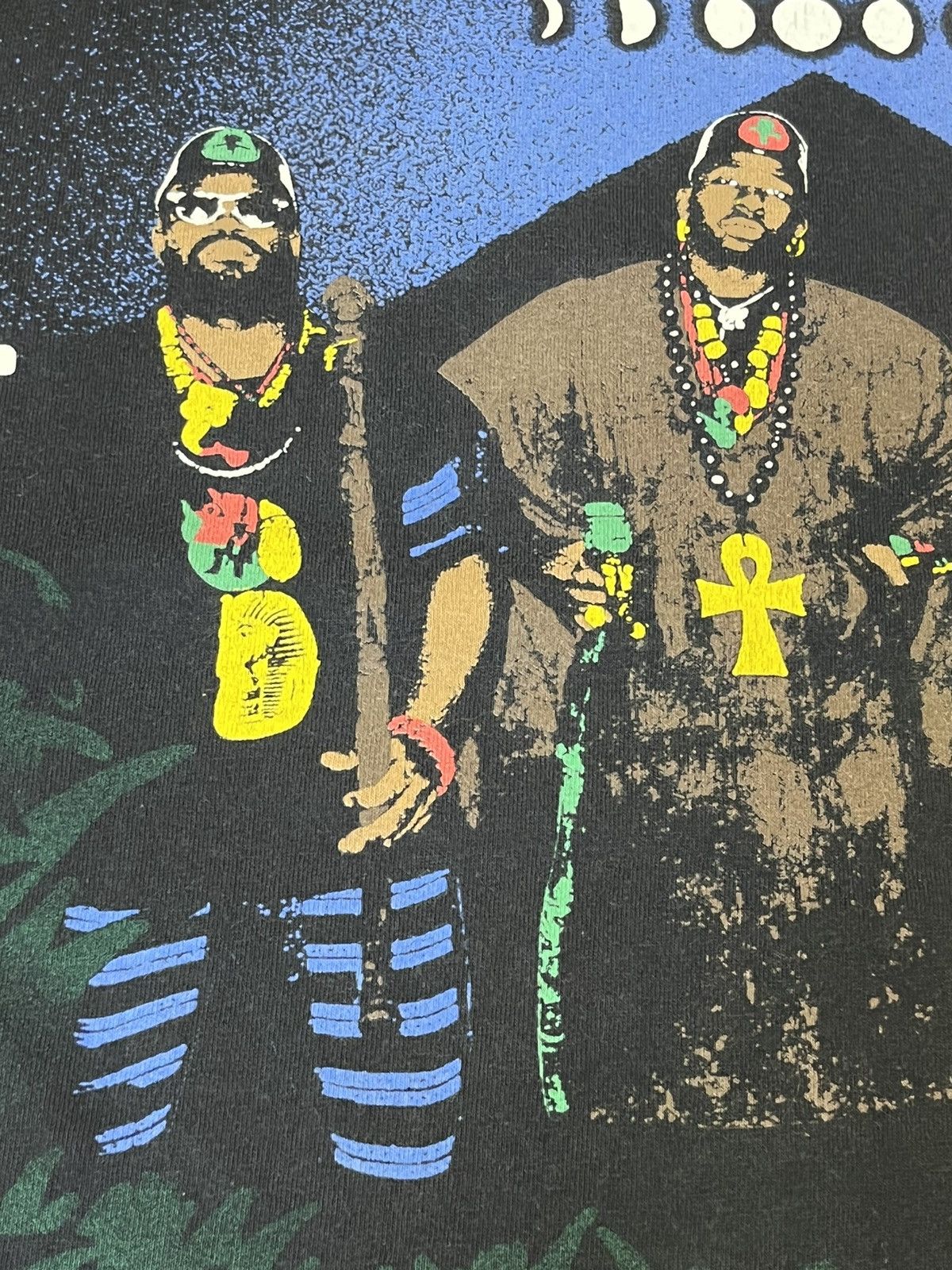 Band Tees FADED🔥VINTAGE Y2K ROCKERS 2003 RASTAFARIAN HIP HOP TEE SHIRT Size US L / EU 52-54 / 3 - 4 Thumbnail