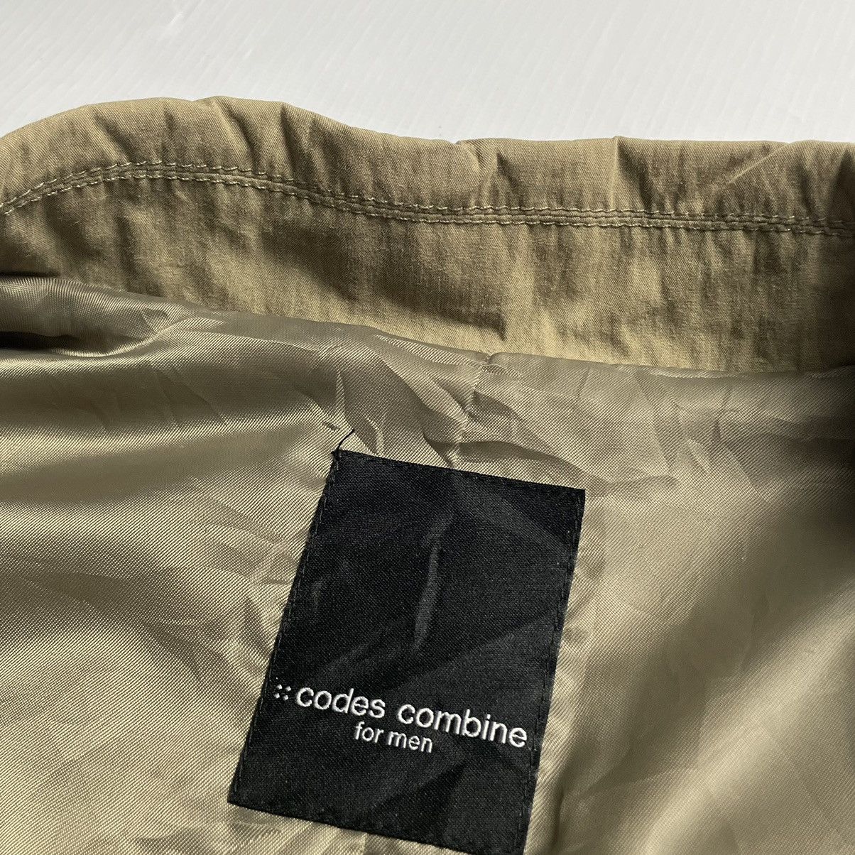 Codes Combine × If Six Was Nine × Le Grande Bleu (L.G.B.) 🇯🇵 VINTAGE COMDES COMBINE FOR MEN BUTTON UP FIELD JACKET Size US M / EU 48-50 / 2 - 17 Thumbnail