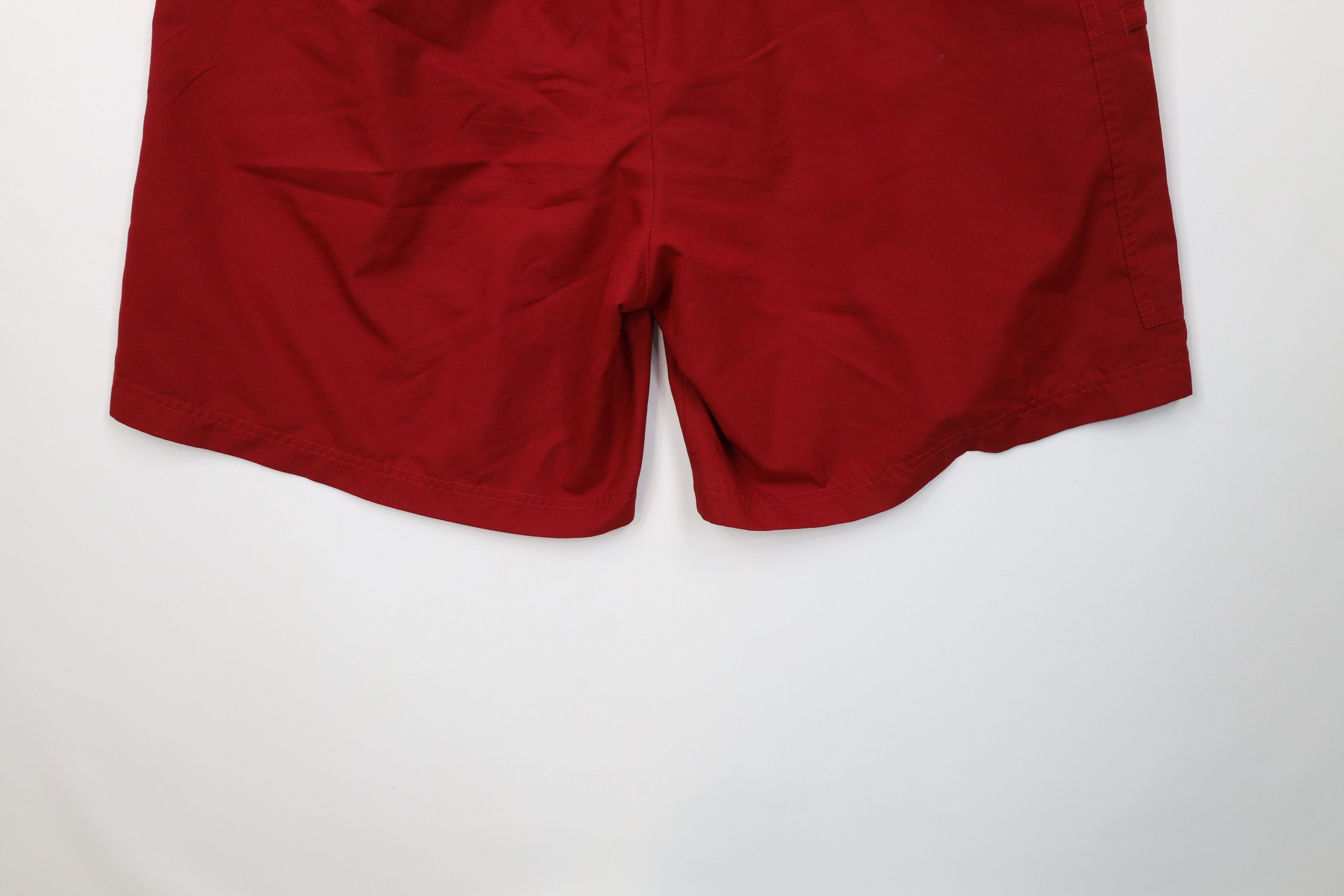 Adidas Vintage Y2K 2001 Adidas Baggy Microfiber Cargo Shorts Red Size US 34 / EU 50 - 15 Thumbnail