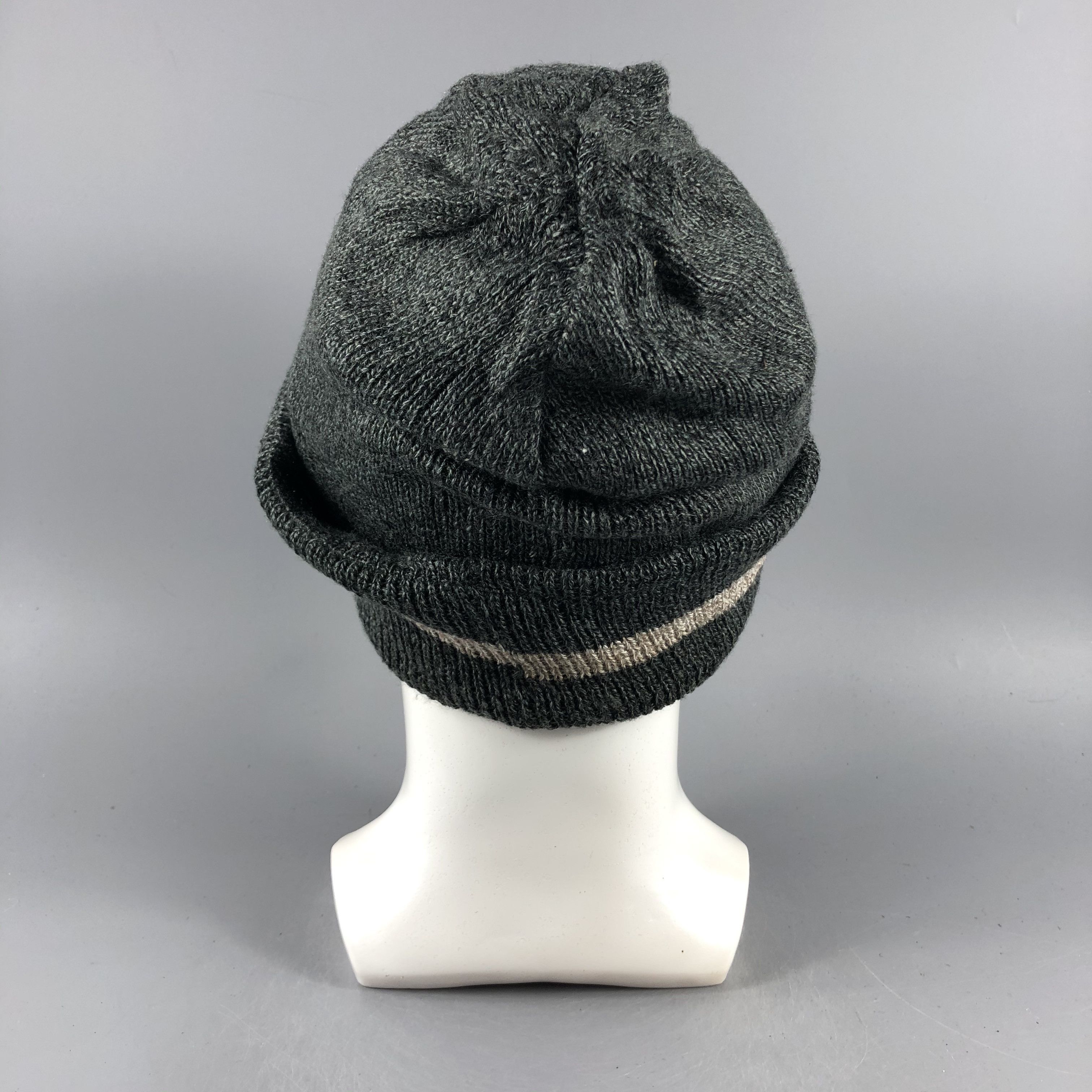 Vintage Active! Sport Ribbed Beanie Snow Hat Snow Cap -D420 Size ONE SIZE - 2 Thumbnail