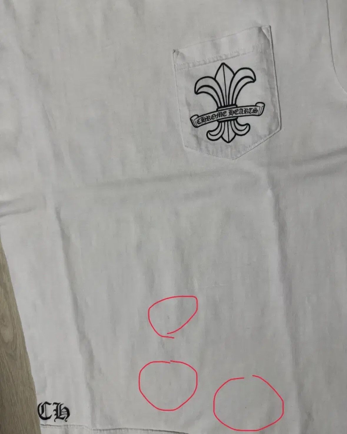 Chrome Hearts 00s BS Fleur Pocket Tee Size US M / EU 48-50 / 2 - 8 Thumbnail