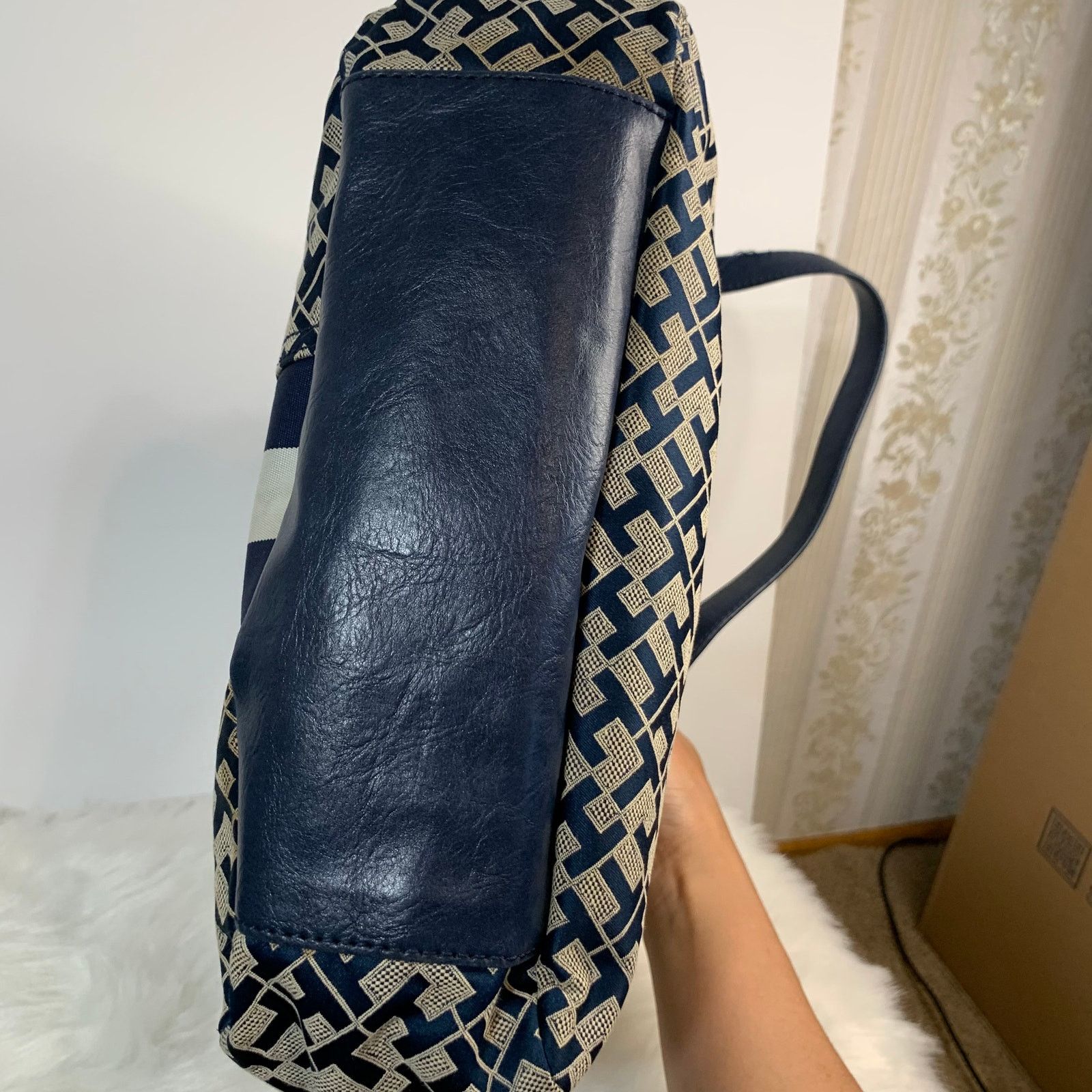 Tommy Hilfiger Tommy Hilfiger Blue Purse Size ONE SIZE - 4 Thumbnail