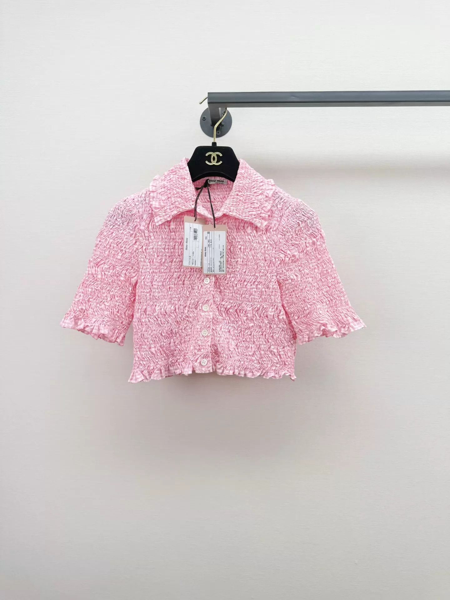 Miu Miu MIU MIU Women's NWT Shirt 38 Size XS / US 0-2 / IT 36-38 - 1 Thumbnail