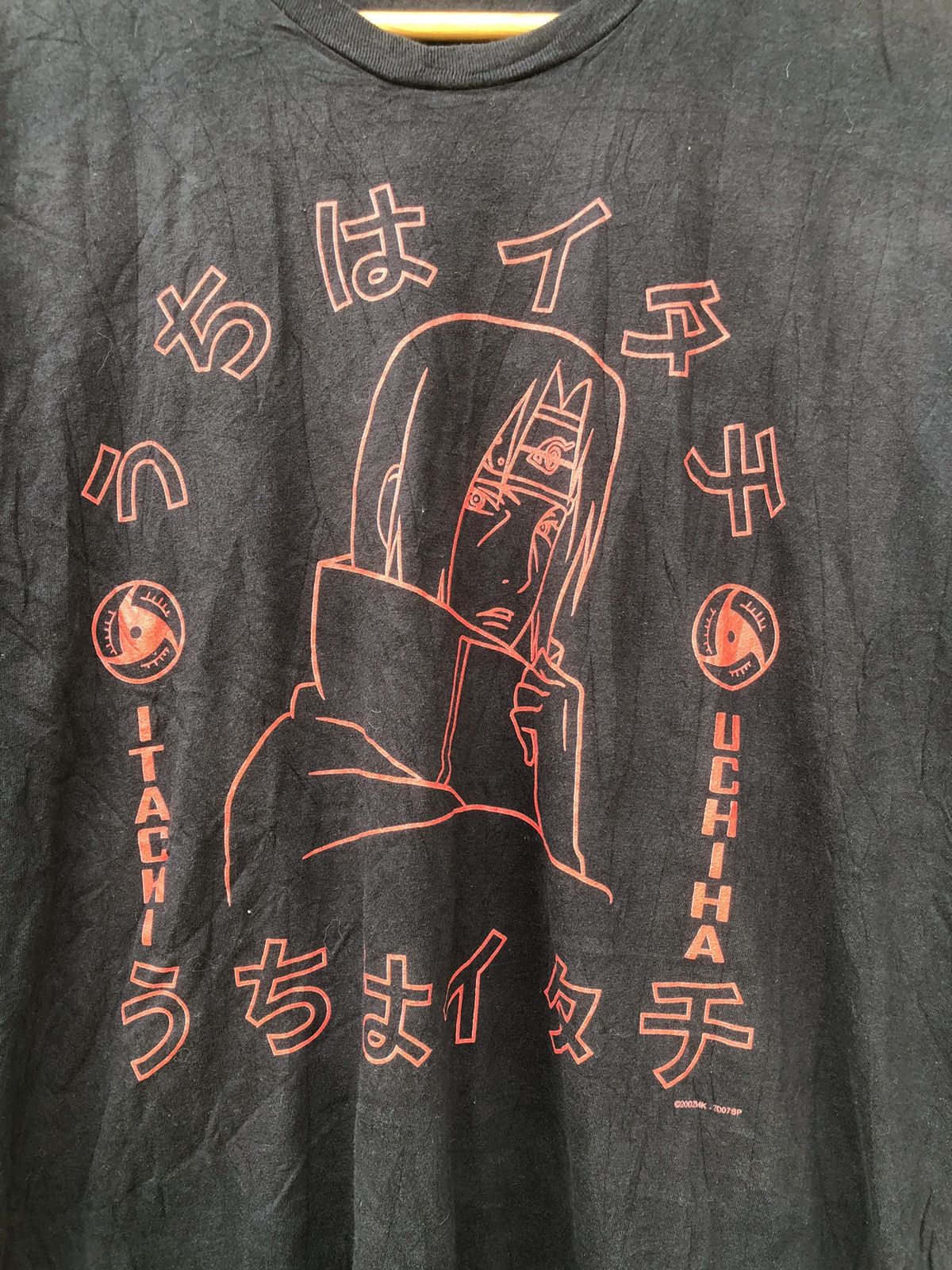 Anime × Japanese Brand × Vintage Japanese Anime Naruto Itachi Uchiha Tshirt Size US L / EU 52-54 / 3 - 6 Thumbnail