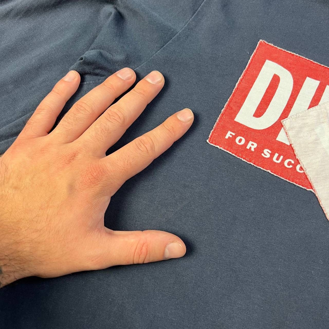 Diesel Diesel Big Logo Vintage Y2K Long Sleeve Streetwear Style Size US M / EU 48-50 / 2 - 9 Thumbnail