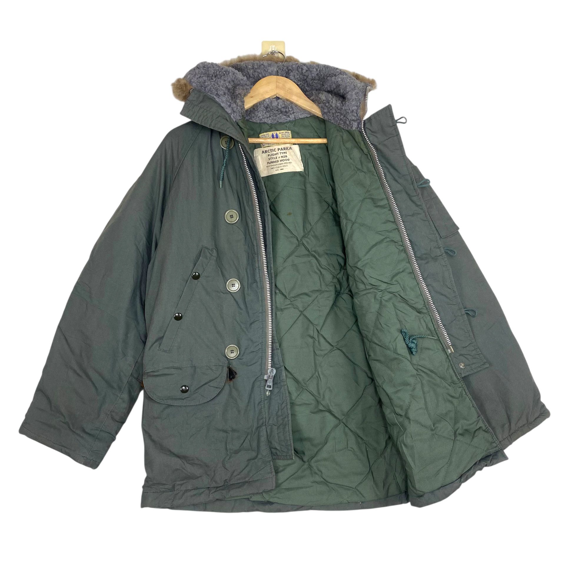 Vintage 💥 CORINTH MFG TYPE N3B MILITARY PARKA JACKET Size US M / EU 48-50 / 2 - 2 Thumbnail