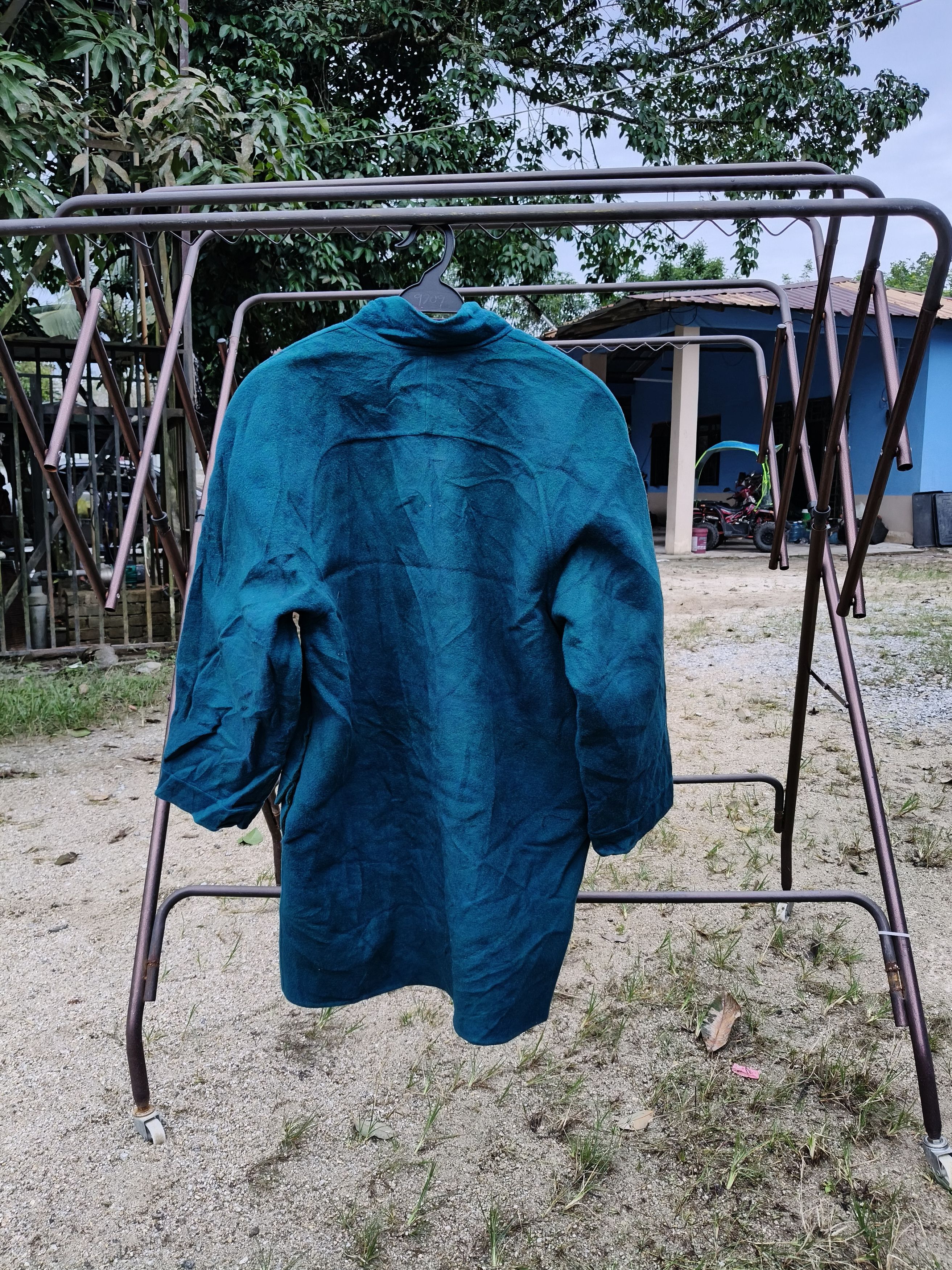 Designer × Japanese Brand × Vintage Alan Martin Wool Button up Jacket Size L / US 10 / IT 46 - 2 Thumbnail