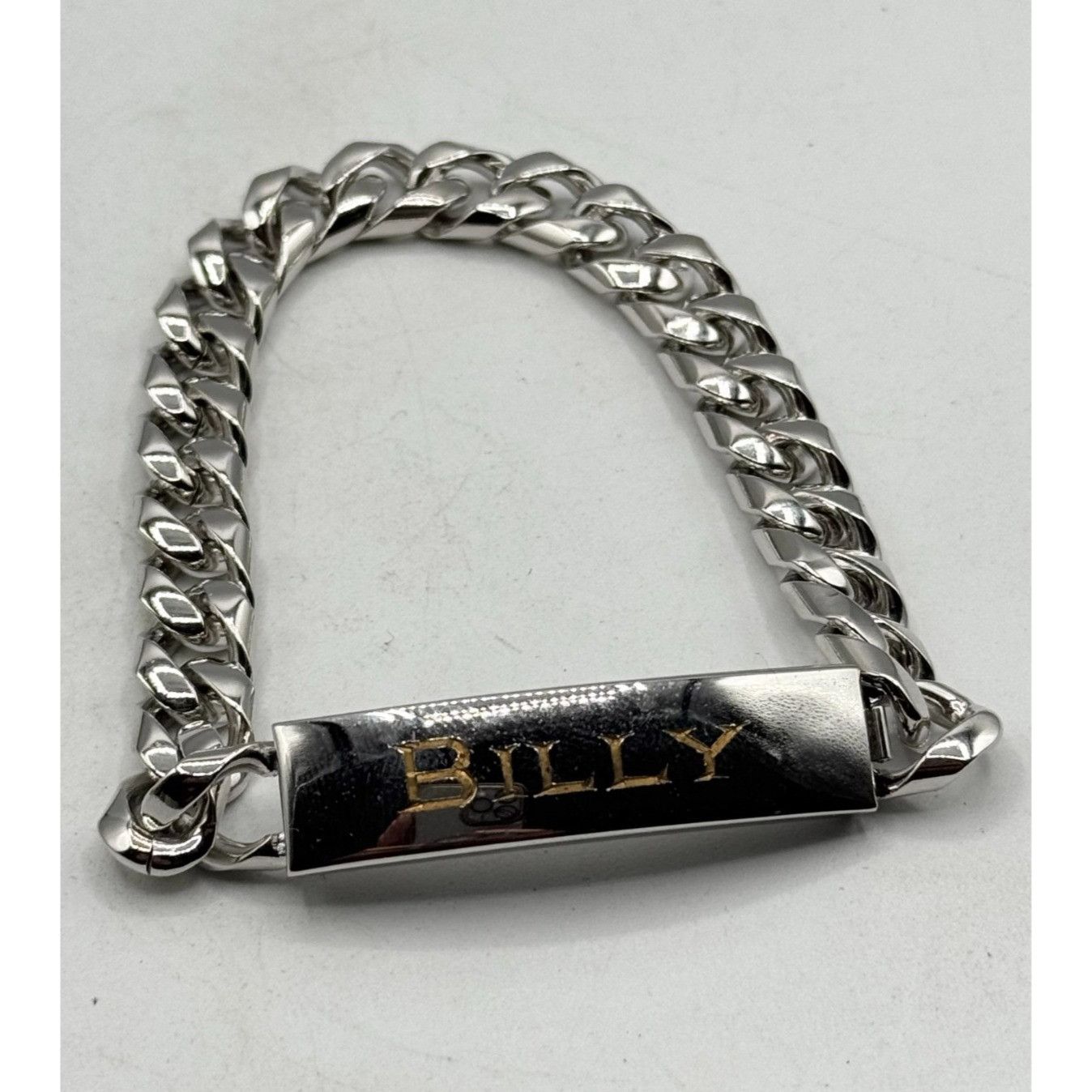 Other Vintage Speidel silver id name Billy bracelet Size ONE SIZE - 1 Thumbnail