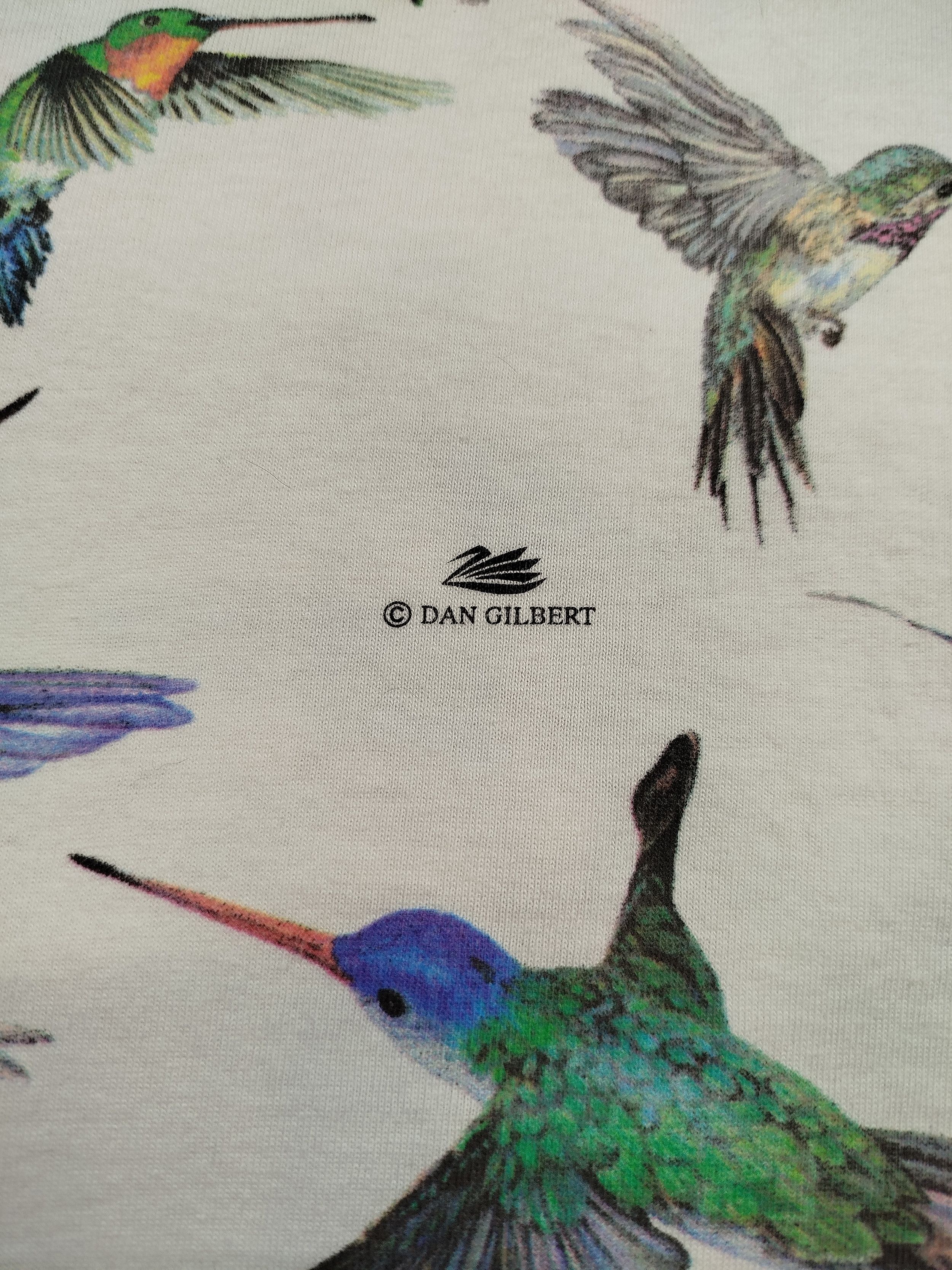 Vintage Vintage hummingbird t shirt single stitch Size US XL / EU 56 / 4 - 3 Thumbnail