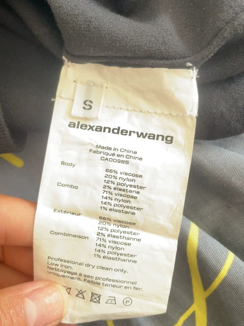 Alexander Wang Alexander Wang Black Short Sleeve T-shirt- Size S / US 4 / IT 40 - 1 Thumbnail
