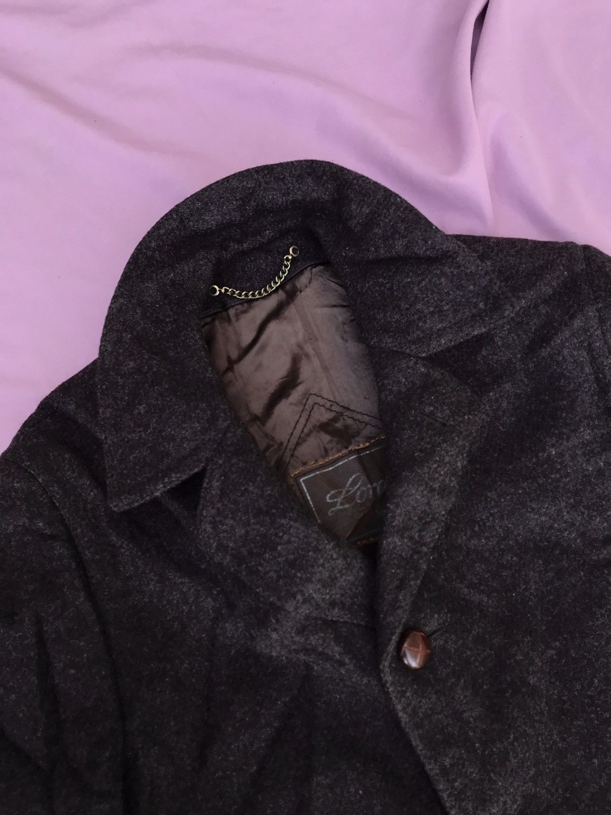 Other HEAVY TWEED thick wool German over coat Size US M / EU 48-50 / 2 - 13 Thumbnail