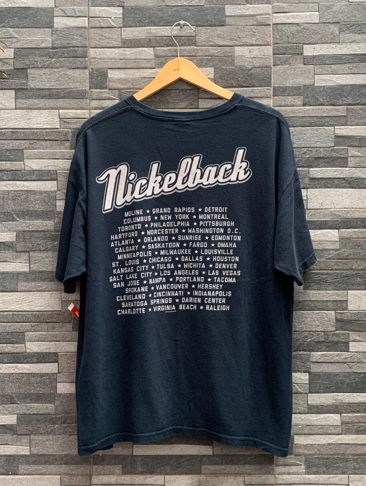 Band Tees NICKELBACK Here and Now Tour 2012 Size US XL / EU 56 / 4 - 2 Thumbnail