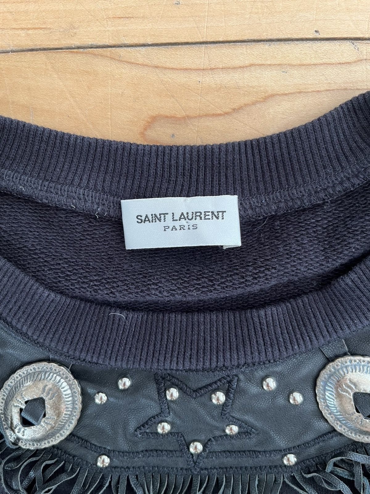 Hedi Slimane × Saint Laurent Paris Hedi Saint Laurent Paris SS15 "Psych Rock" Sweater Size US S / EU 44-46 / 1 - 4 Thumbnail