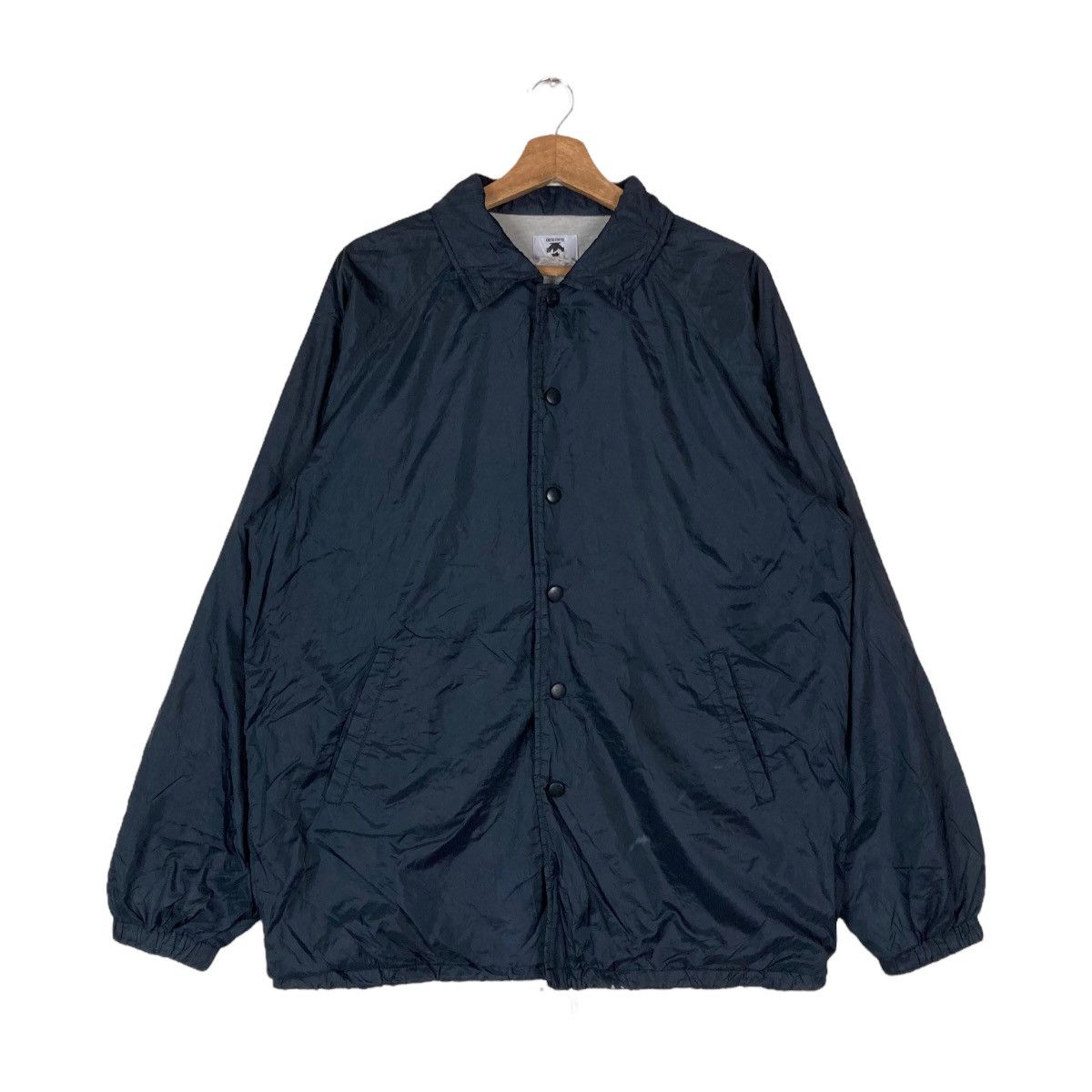 Descente Vintage Descente Plain Snap Button Light Jacket Size US S / EU 44-46 / 1 - 1 Thumbnail