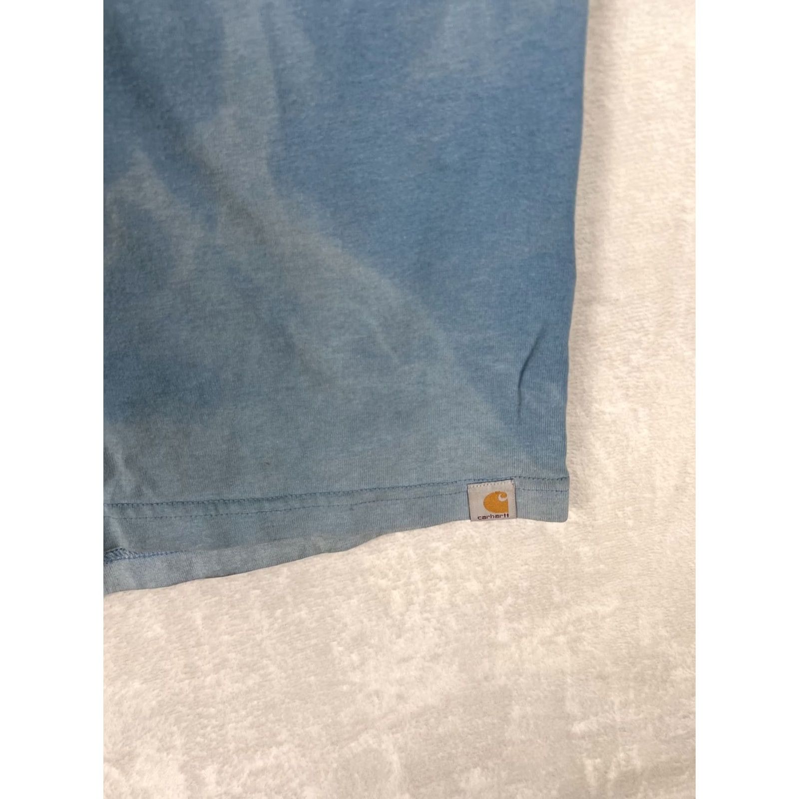 Carhartt Carhartt T-Shirt Blue Pocket Tee XL Men Shirts Regular 90s Grunge Vintage No Size US XL / EU 56 / 4 - 7 Thumbnail