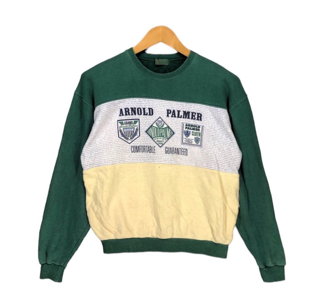 Japanese Brand ARNOLD PALMER Women Crew Neck Sweatshirt #1289-45 Size M / US 6-8 / IT 42-44 - 1 Thumbnail