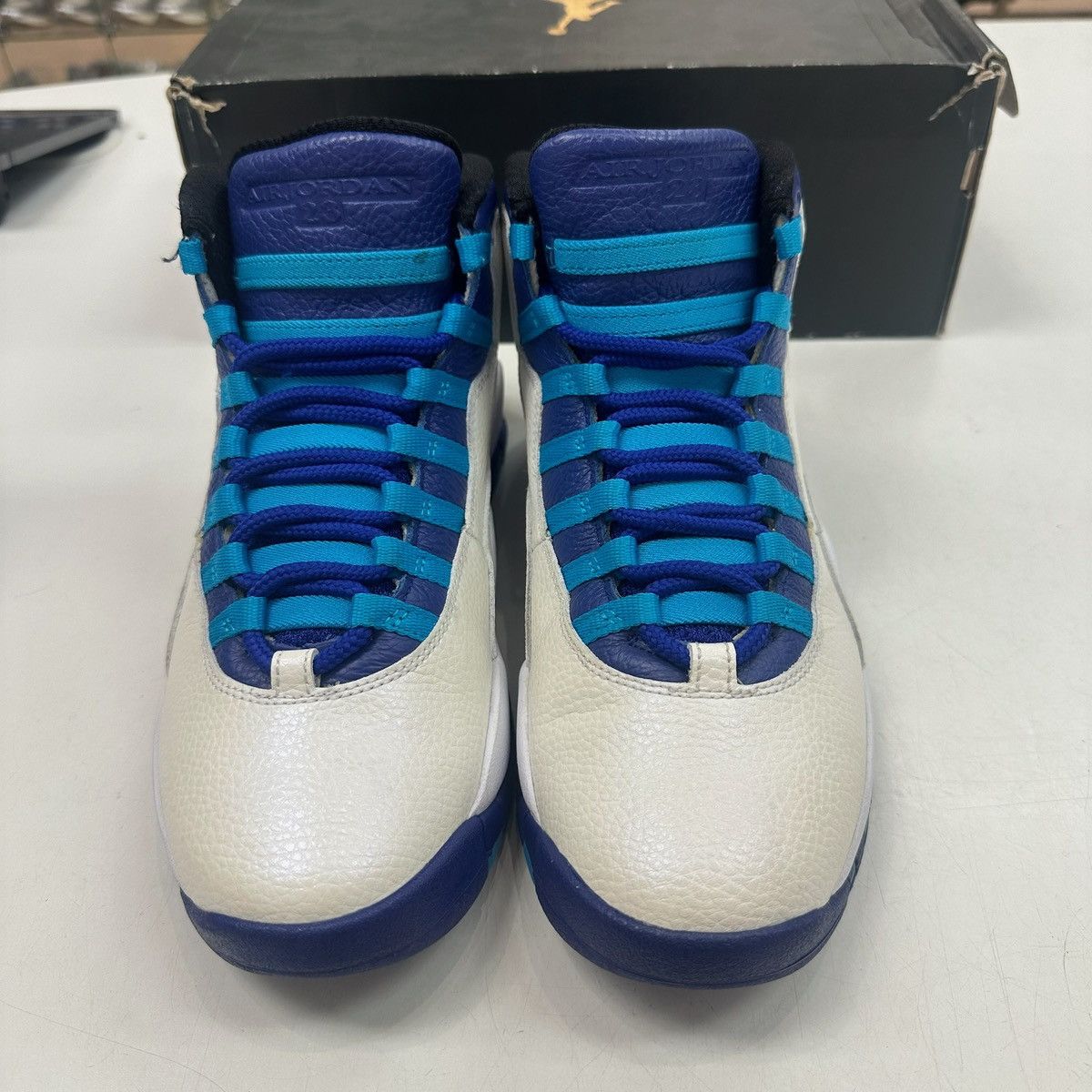 Jordan Brand × Nike Size 8 - Air Jordan 10 Retro Charlotte Hornets Size US 8 / EU 41 - 4 Thumbnail