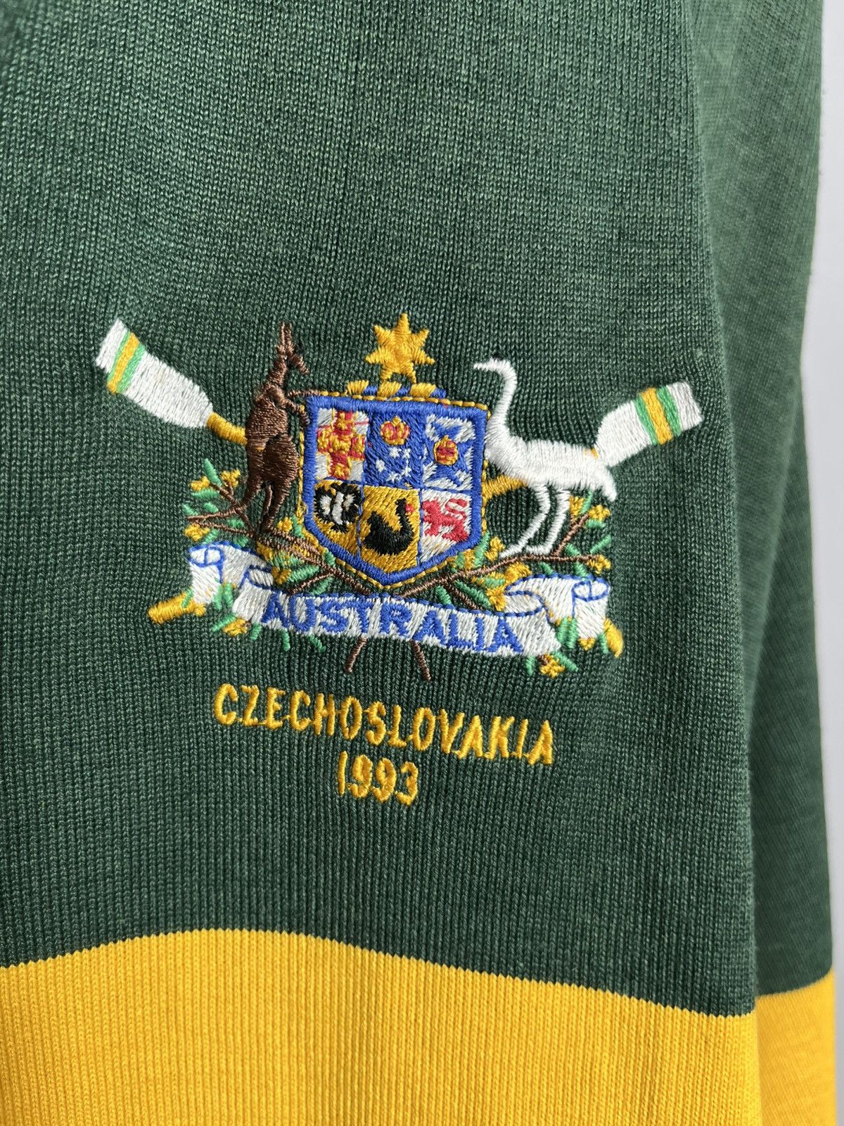 Vintage 1993 Roudnice Czechoslovakia World Champion Australia Rowing Size US L / EU 52-54 / 3 - 4 Thumbnail