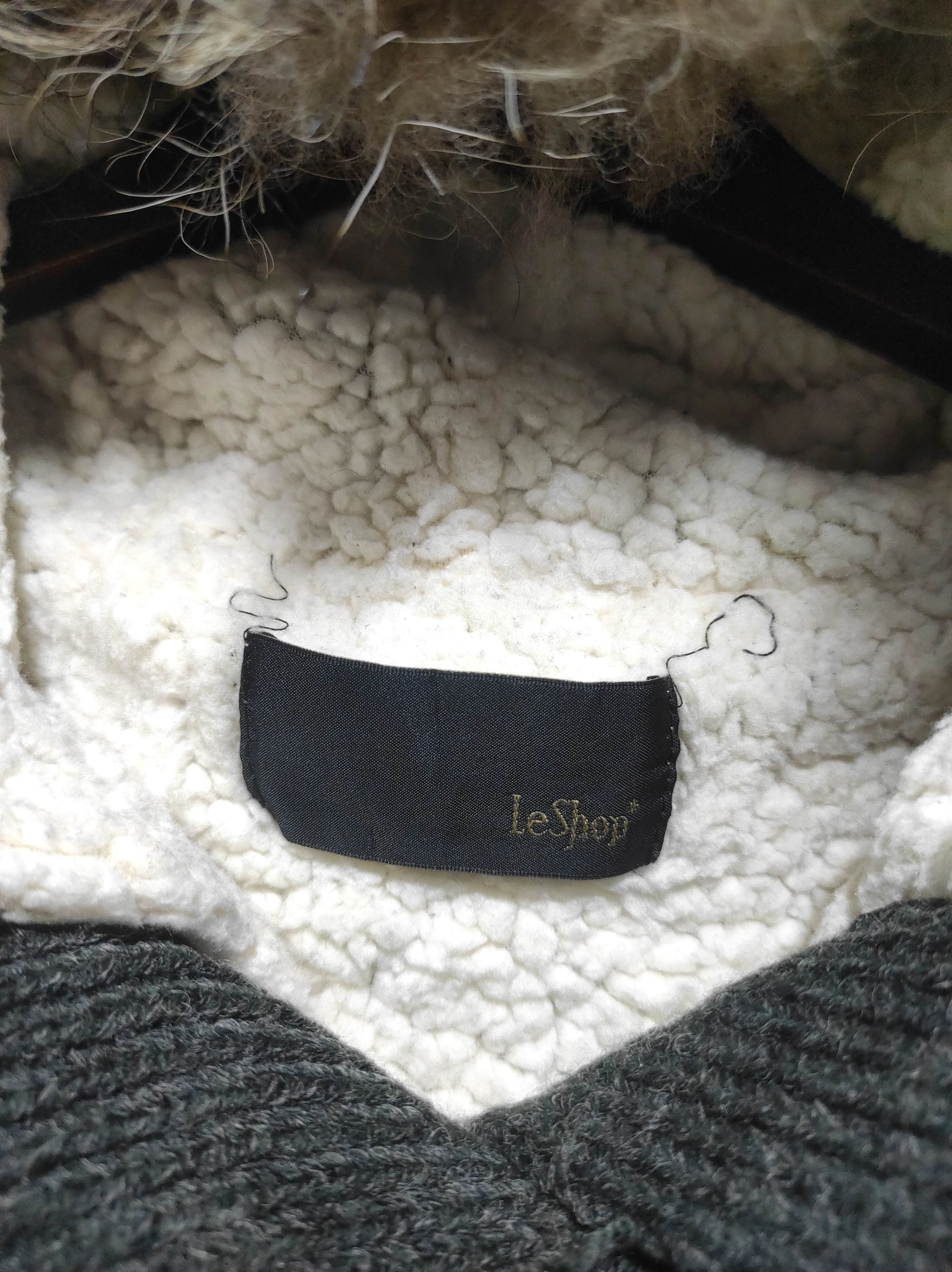 If Six Was Nine Leshop Knit Fur Hoodie IfSixWasNine LGB style Size S / US 4 / IT 40 - 6 Thumbnail